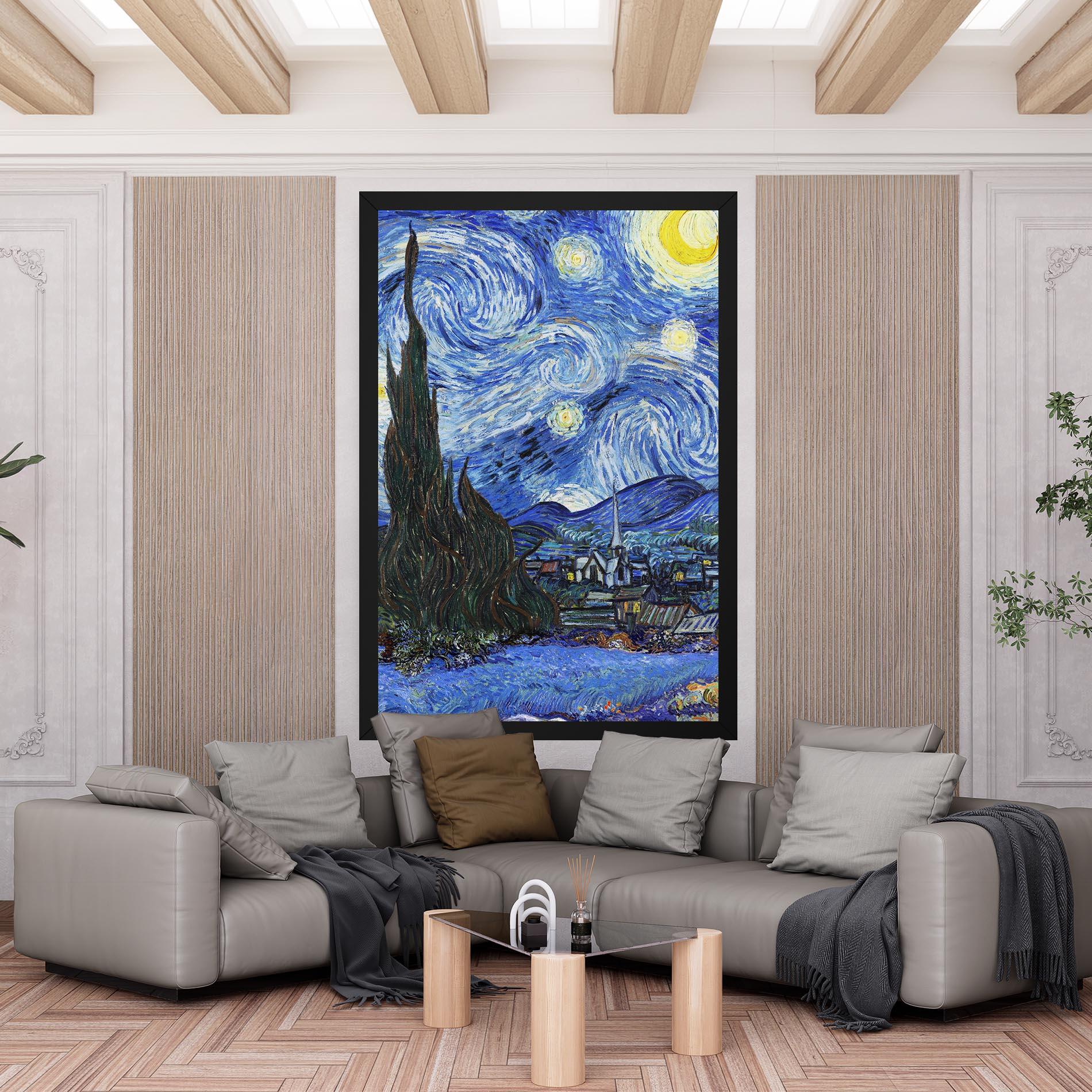 Obraz na Płótnie Starry Night Art mockup 6