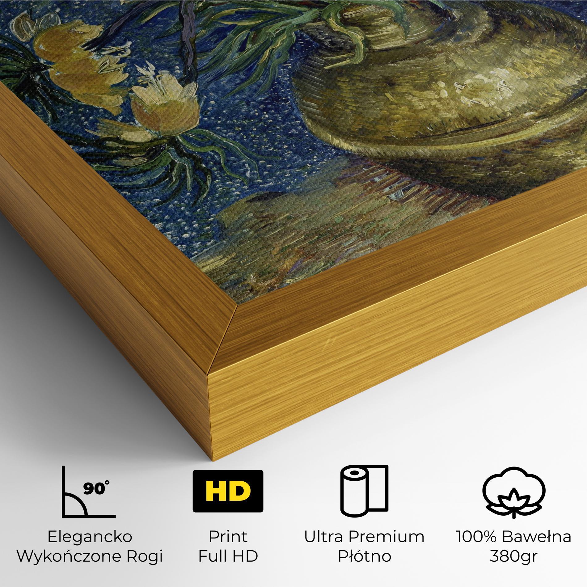 Obraz na Płótnie Imperial Fritillaries Art mockup 4