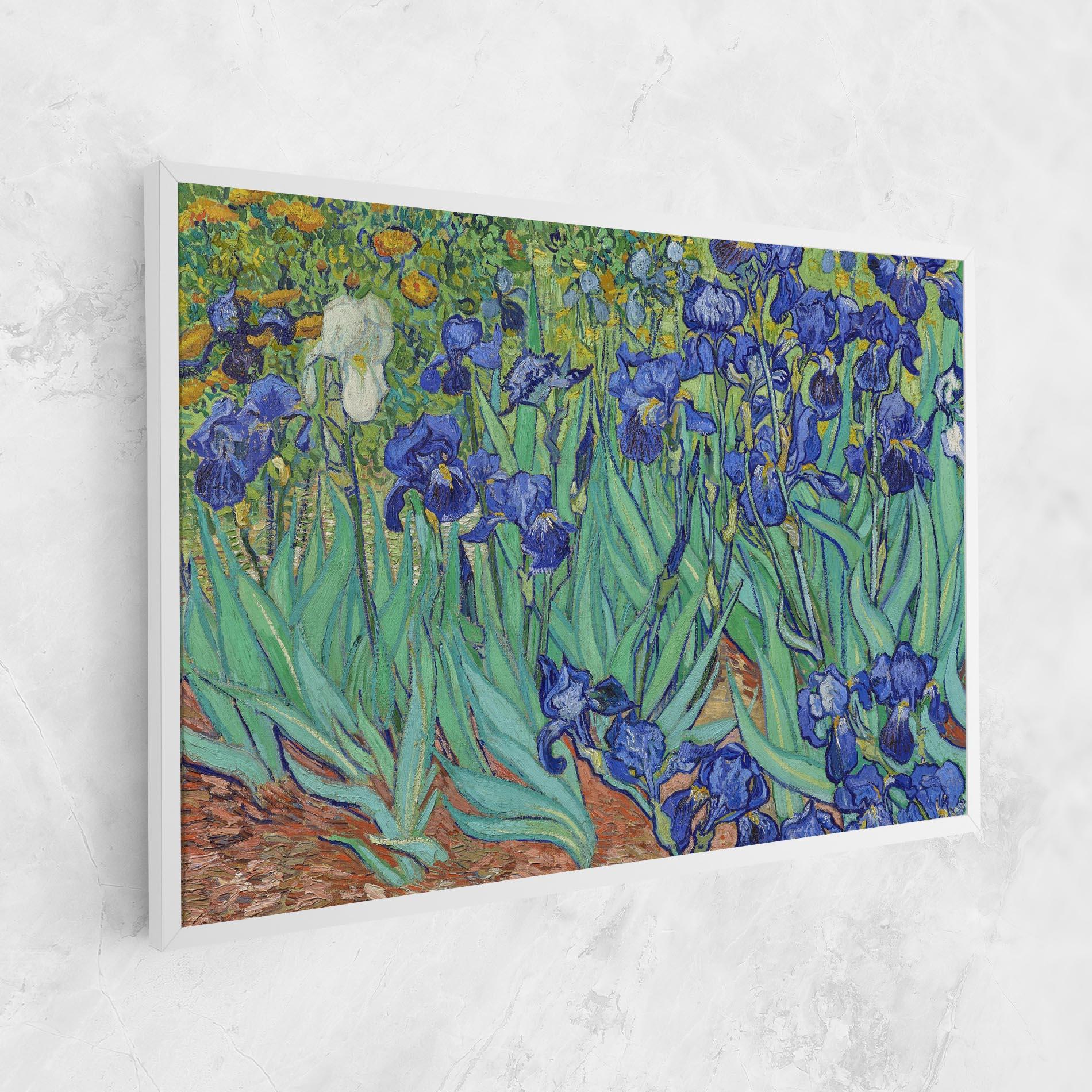 Obraz na Płótnie Irises Van Gogh mockup 1