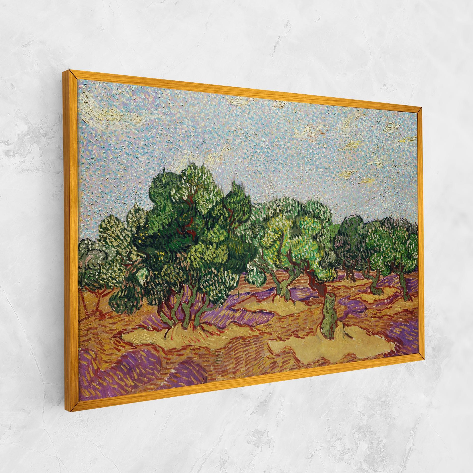 Obraz na Płótnie Olive Trees mockup 1