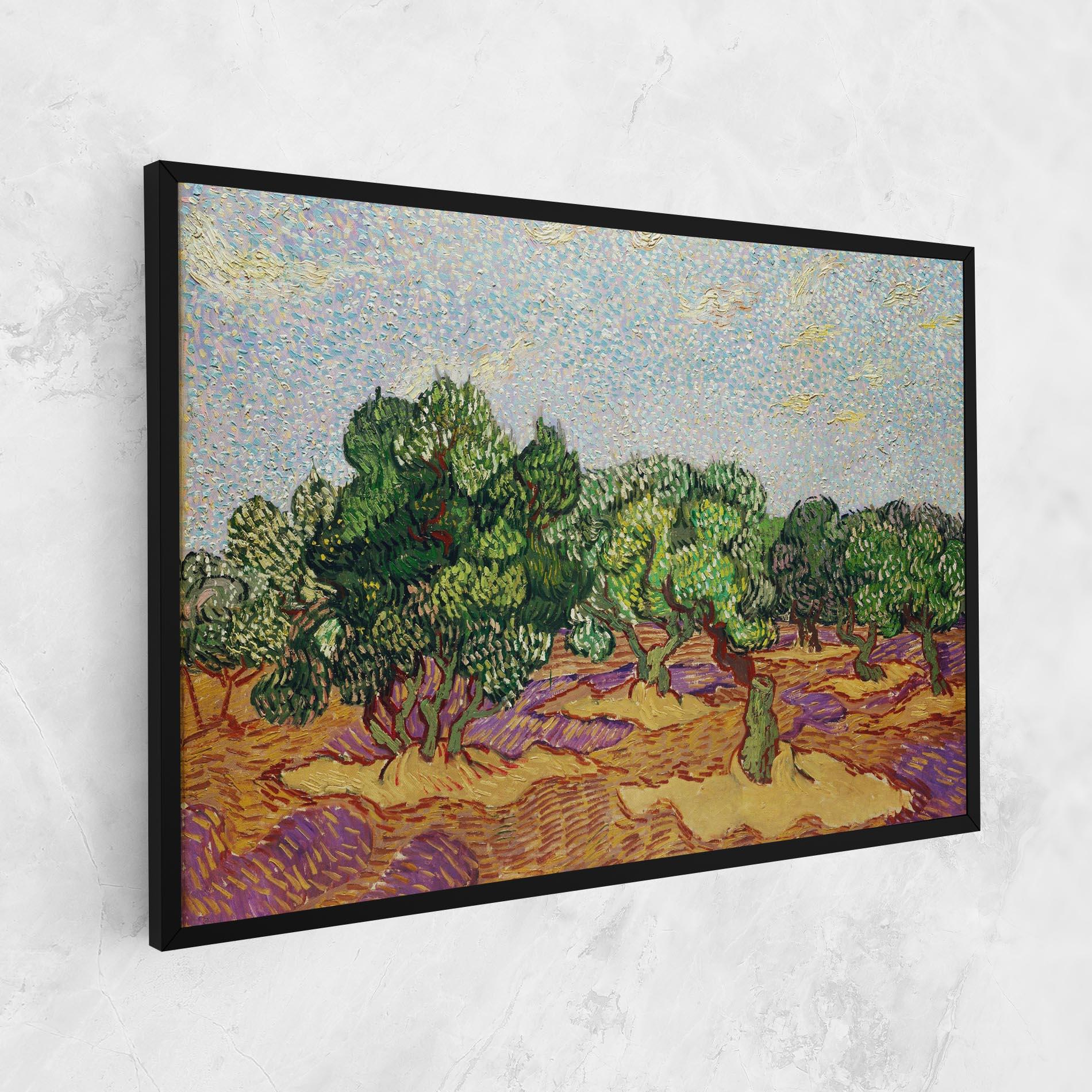 Obraz na Płótnie Olive Trees mockup 1