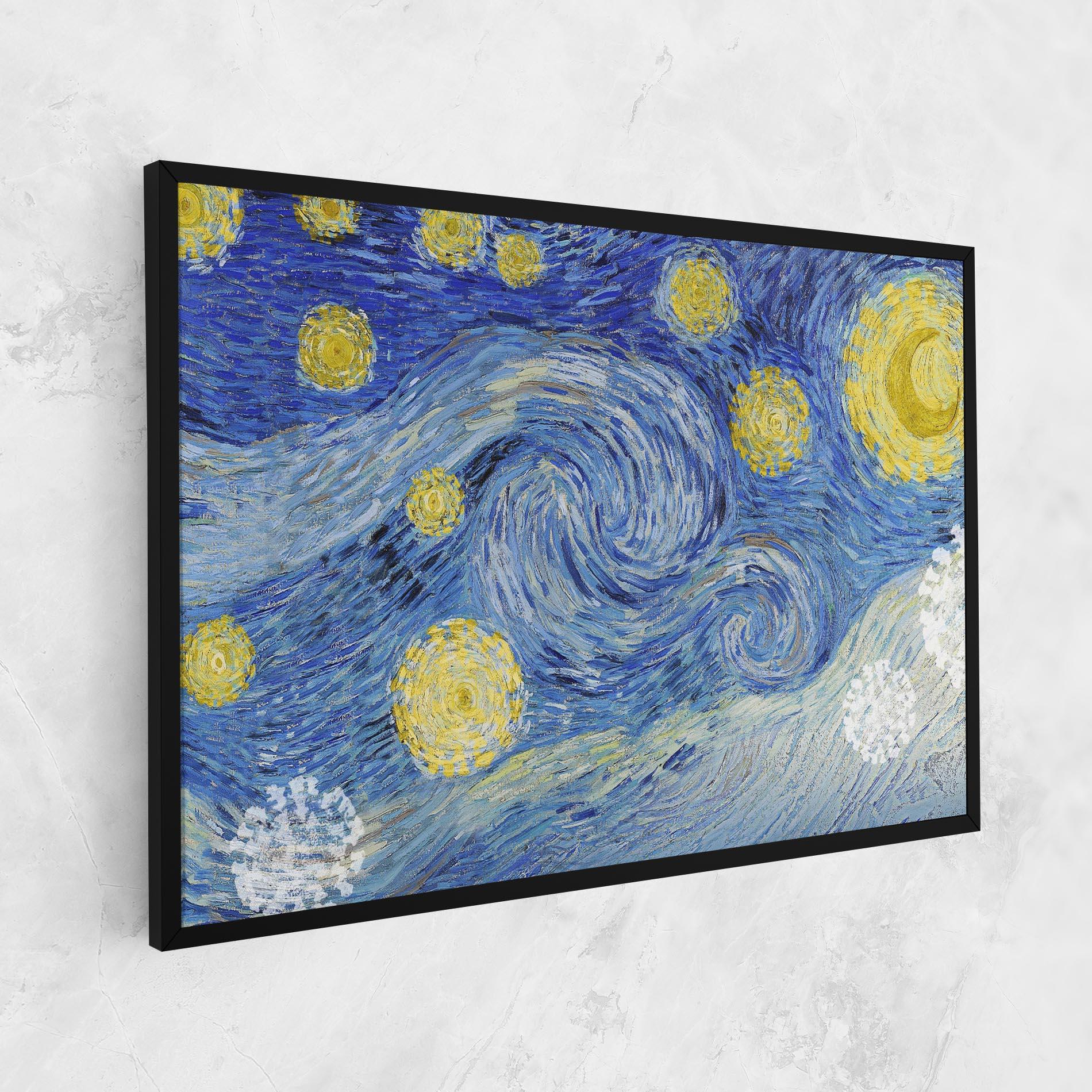 Obraz na Płótnie Van Gogh Starry Night mockup 1
