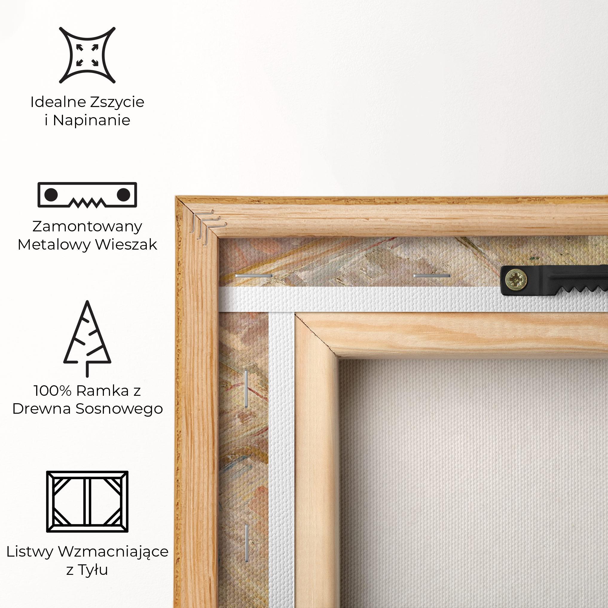 Obraz na Płótnie Shoes Van Gogh mockup 5