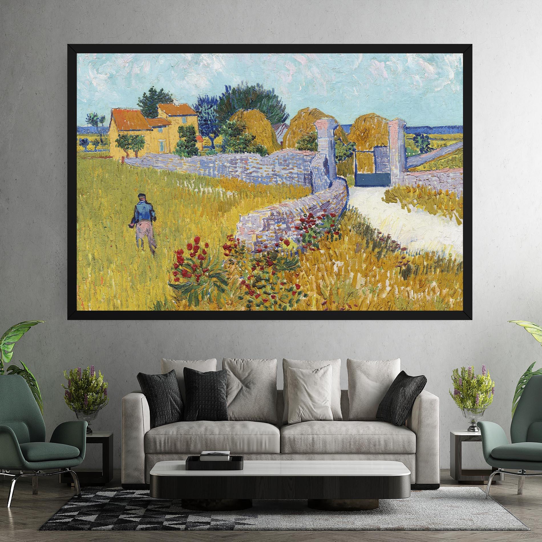 Obraz na Płótnie Farmhouse In Provence mockup 7