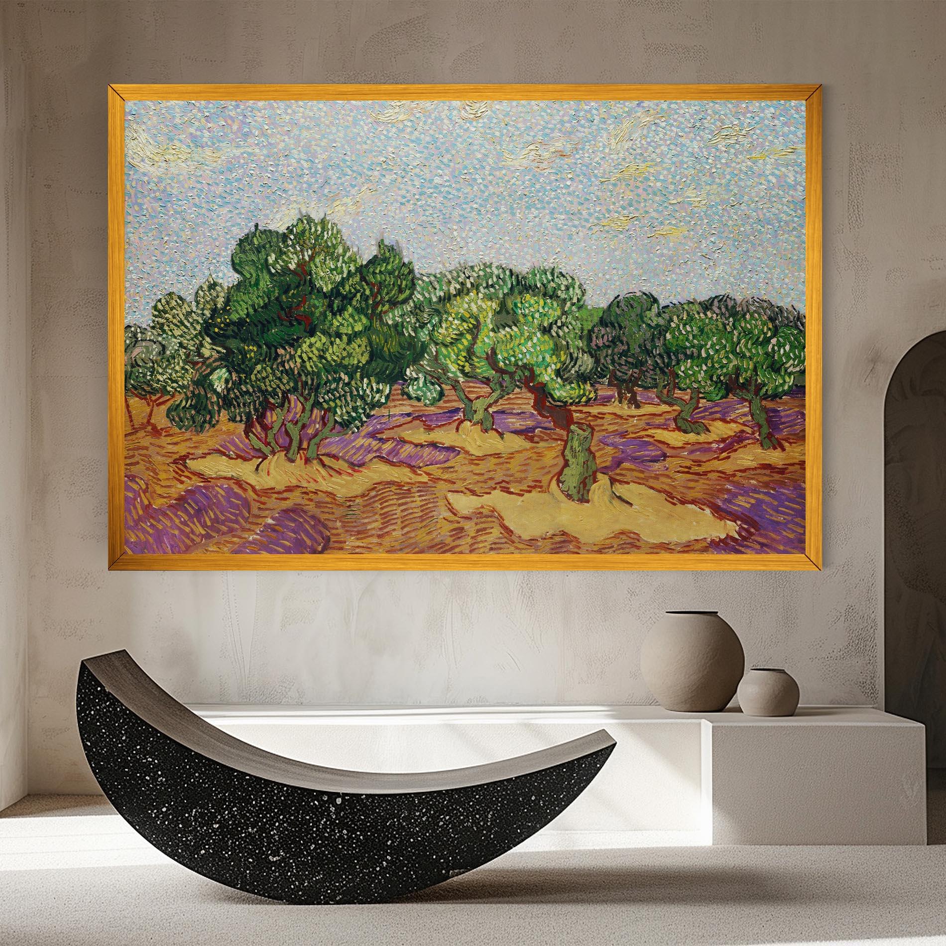 Obraz na Płótnie Olive Trees mockup 8