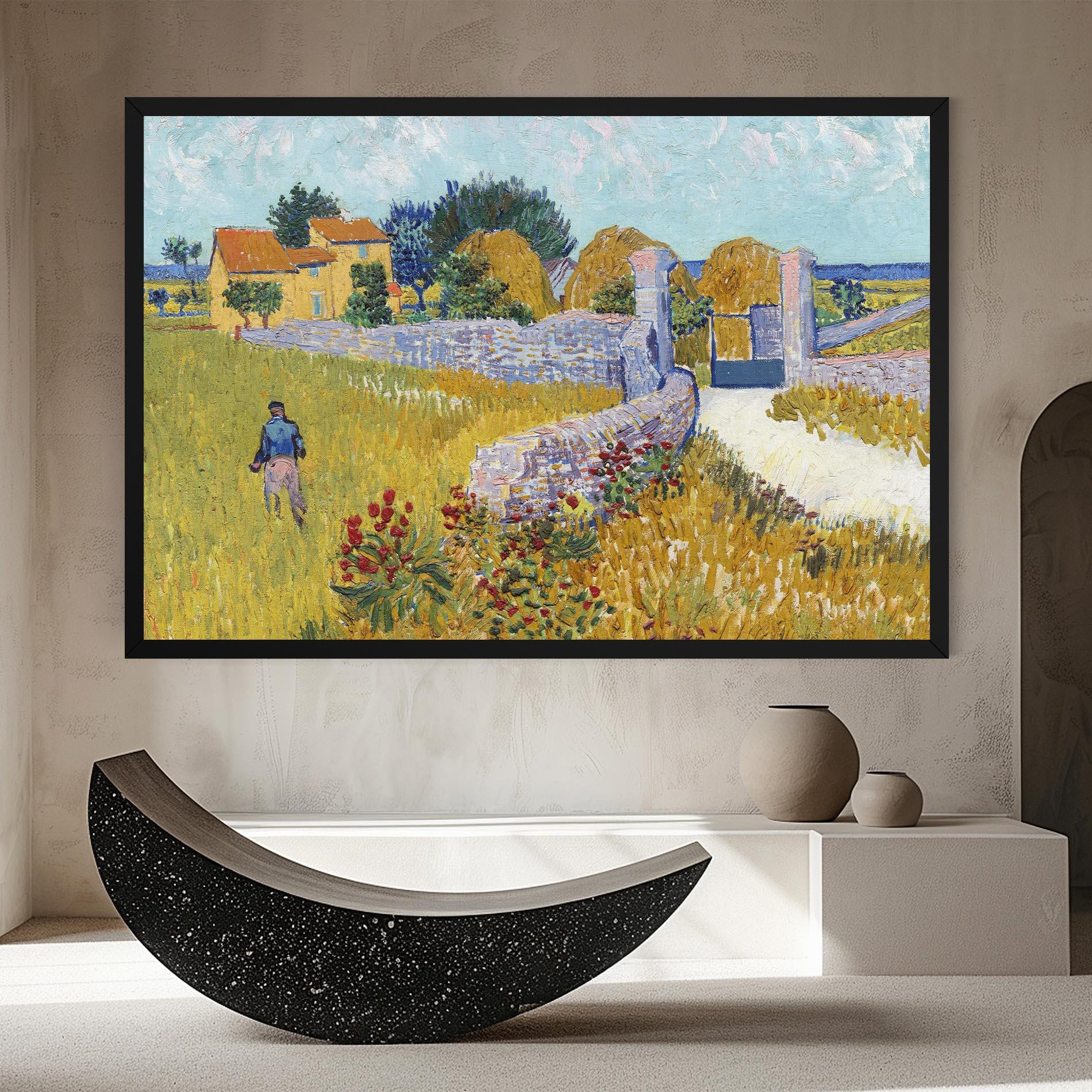 Obraz na Płótnie Farmhouse In Provence mockup 8