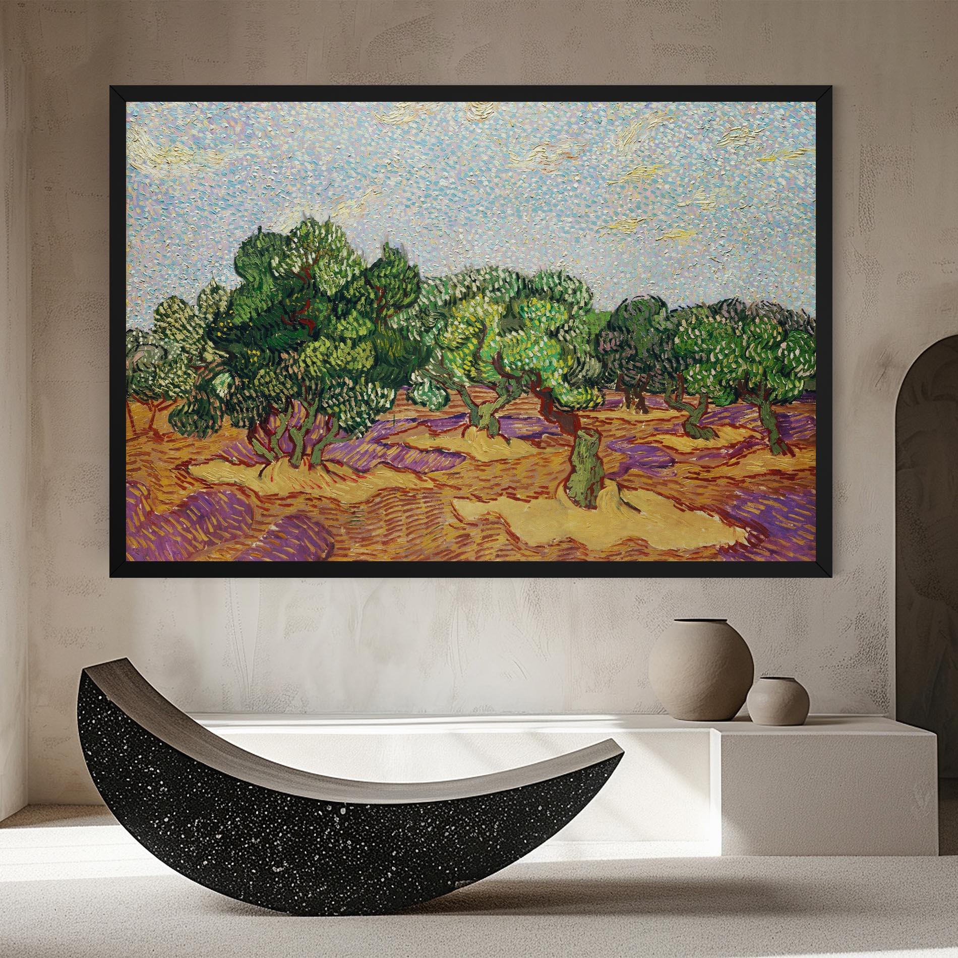 Obraz na Płótnie Olive Trees mockup 8