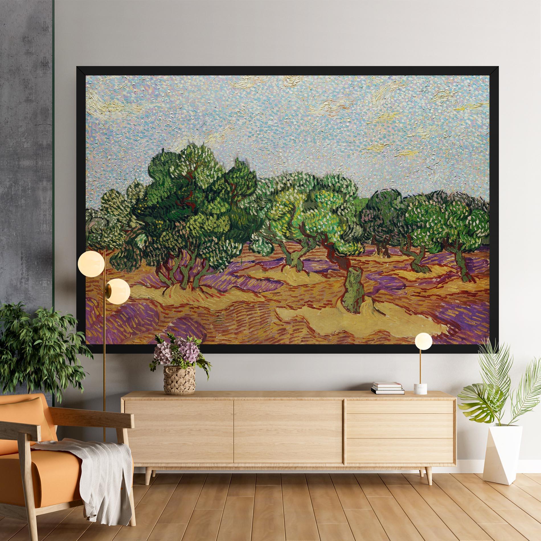 Obraz na Płótnie Olive Trees mockup 9