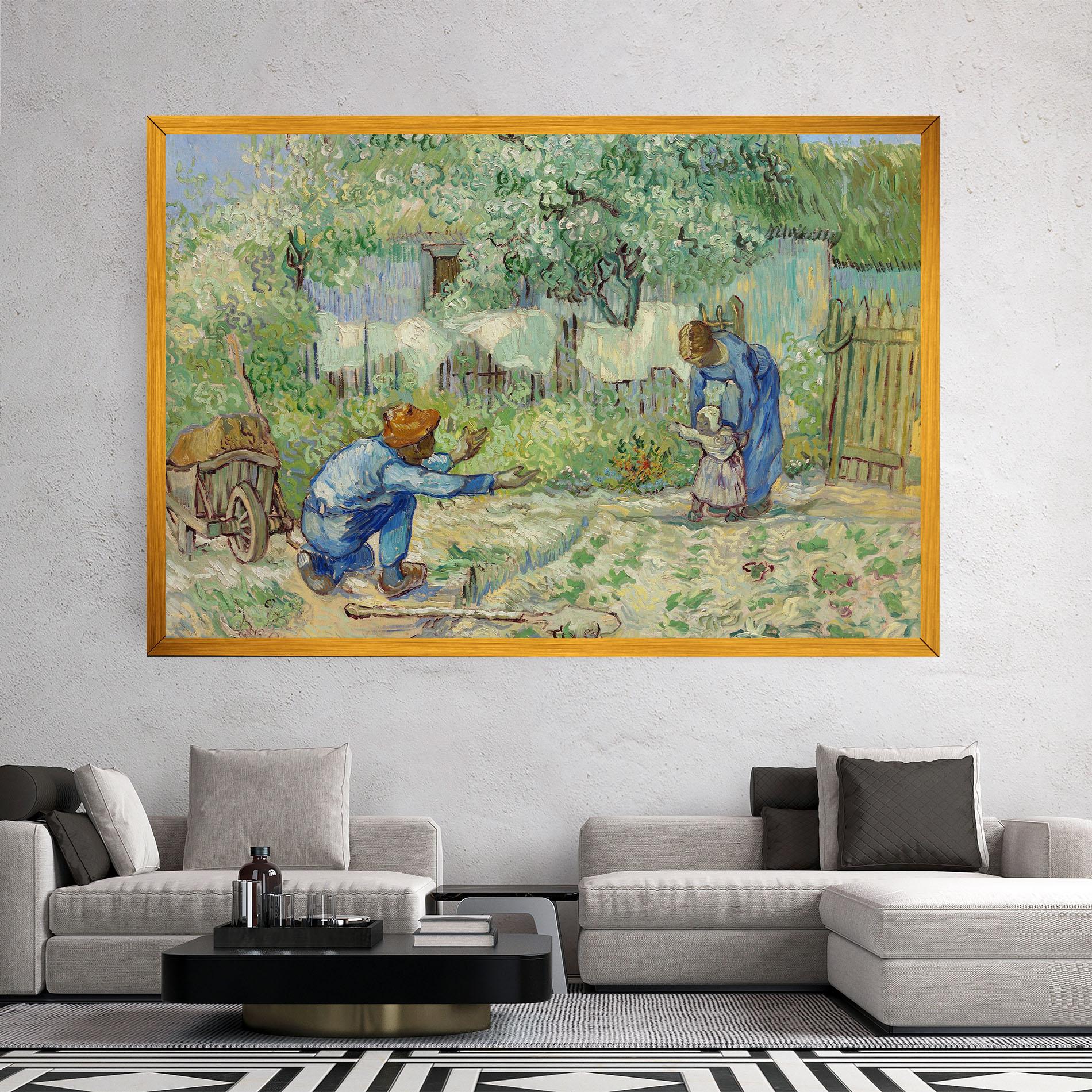 Obraz na Płótnie First Steps mockup 2