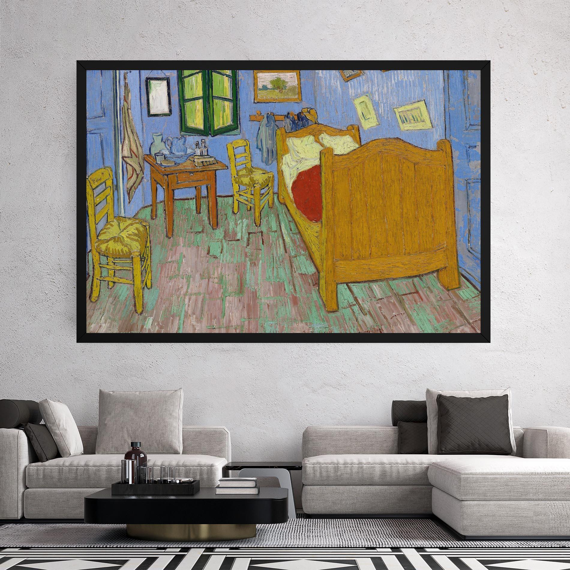 Obraz na Płótnie The Bedroom mockup 2