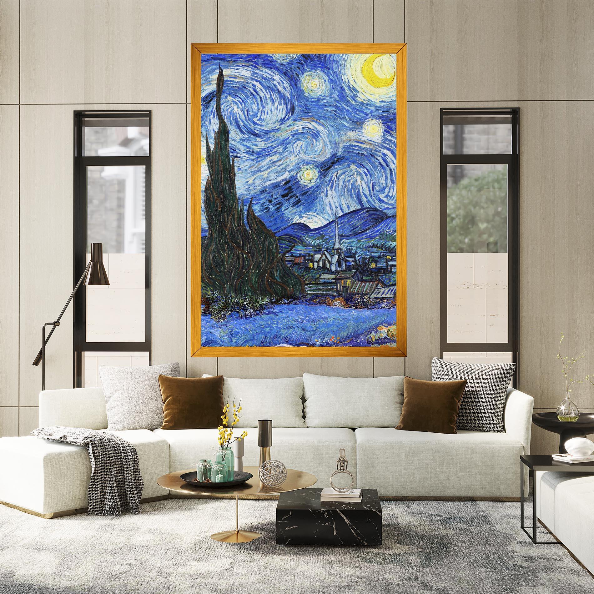 Obraz na Płótnie Starry Night Art mockup 2