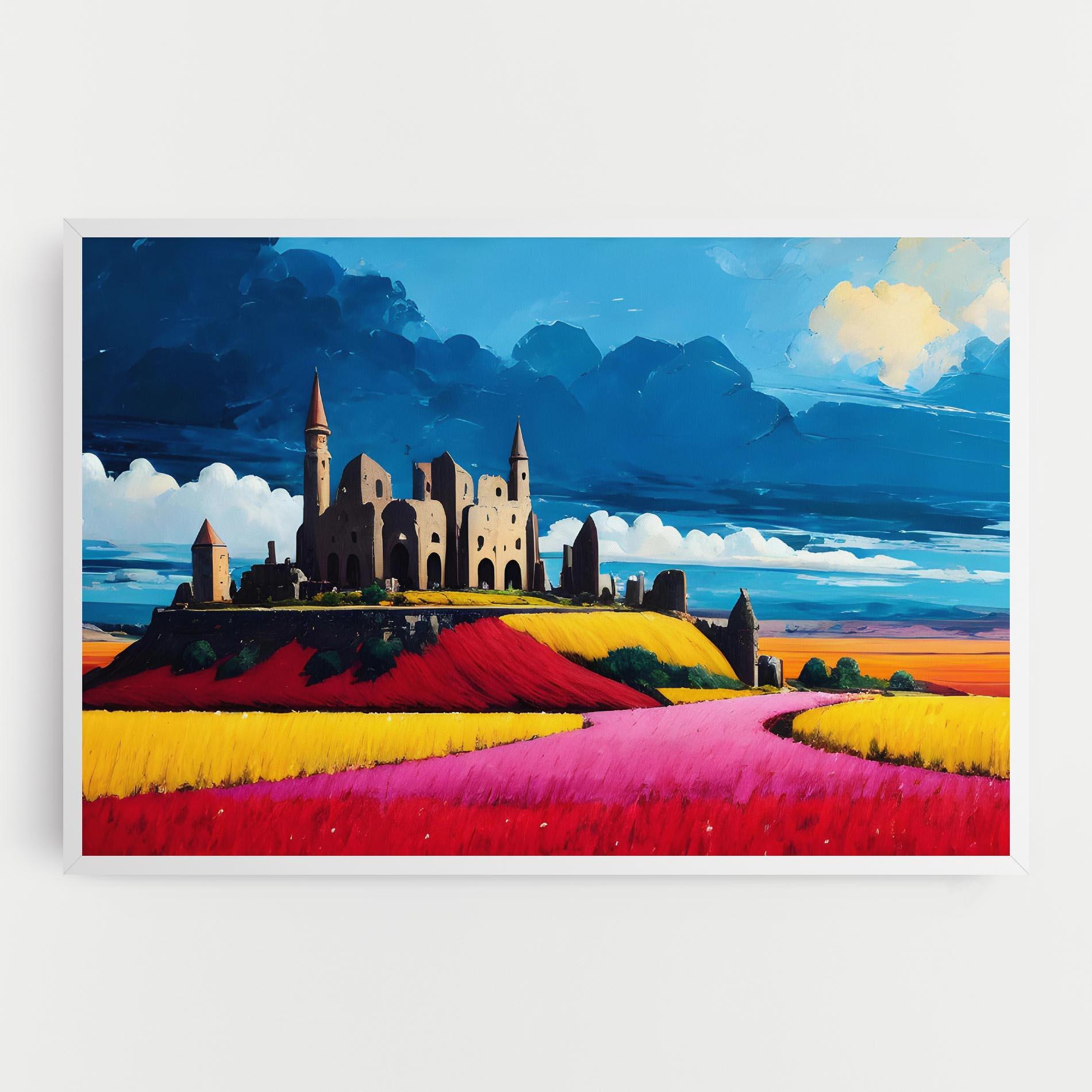 Obraz na Płótnie Antique Building Art mockup 0