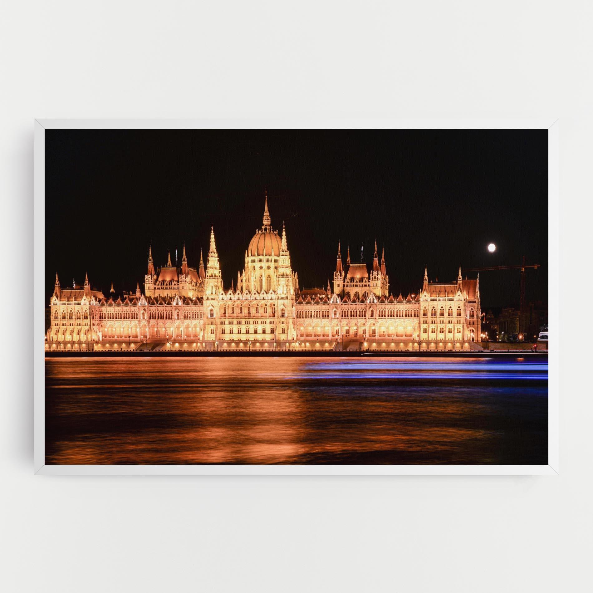 Obraz na Płótnie Night Reflection mockup 0