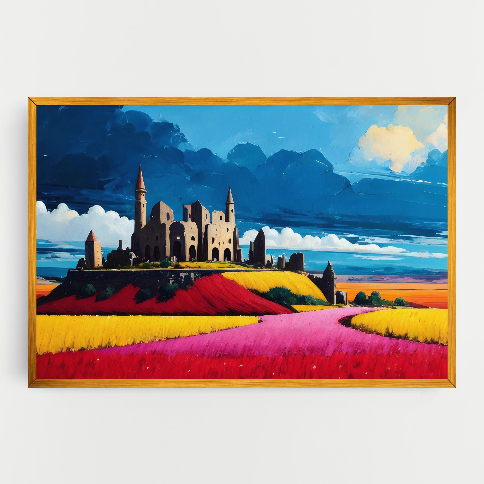 Obraz na Płótnie Antique Building Art mockup 0