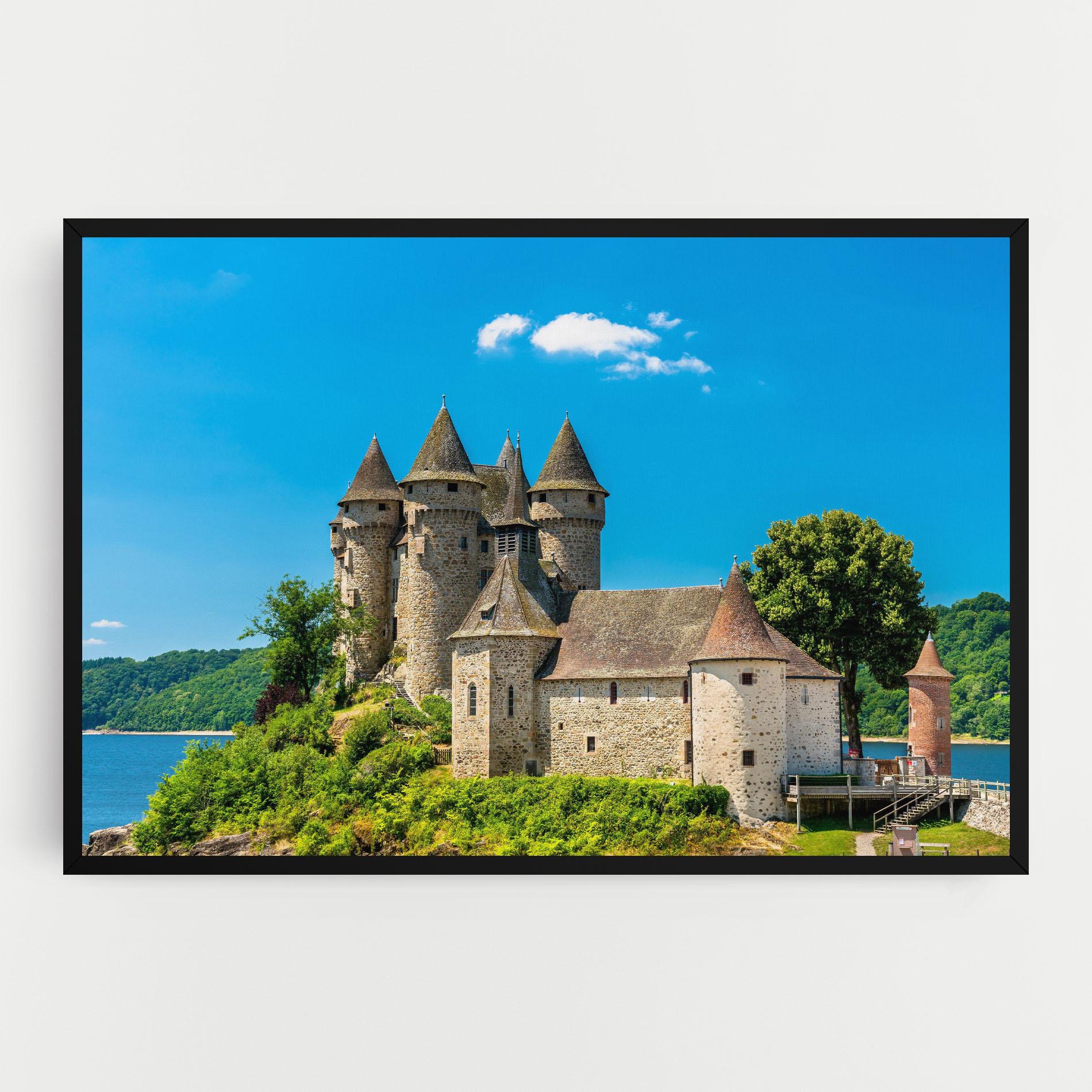 Obraz na Płótnie Medieval Castle France mockup 0