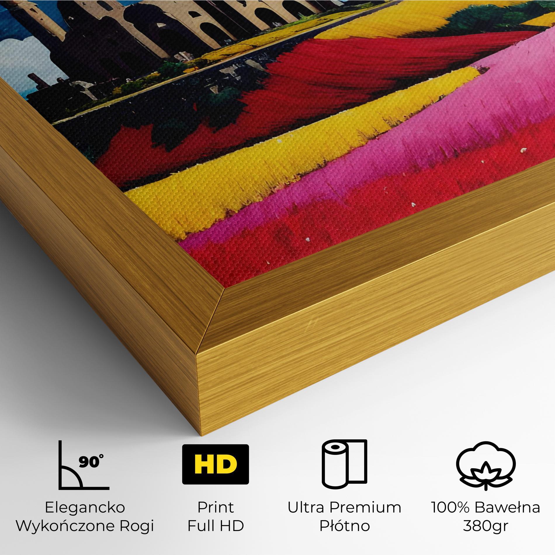 Obraz na Płótnie Antique Building Art mockup 4