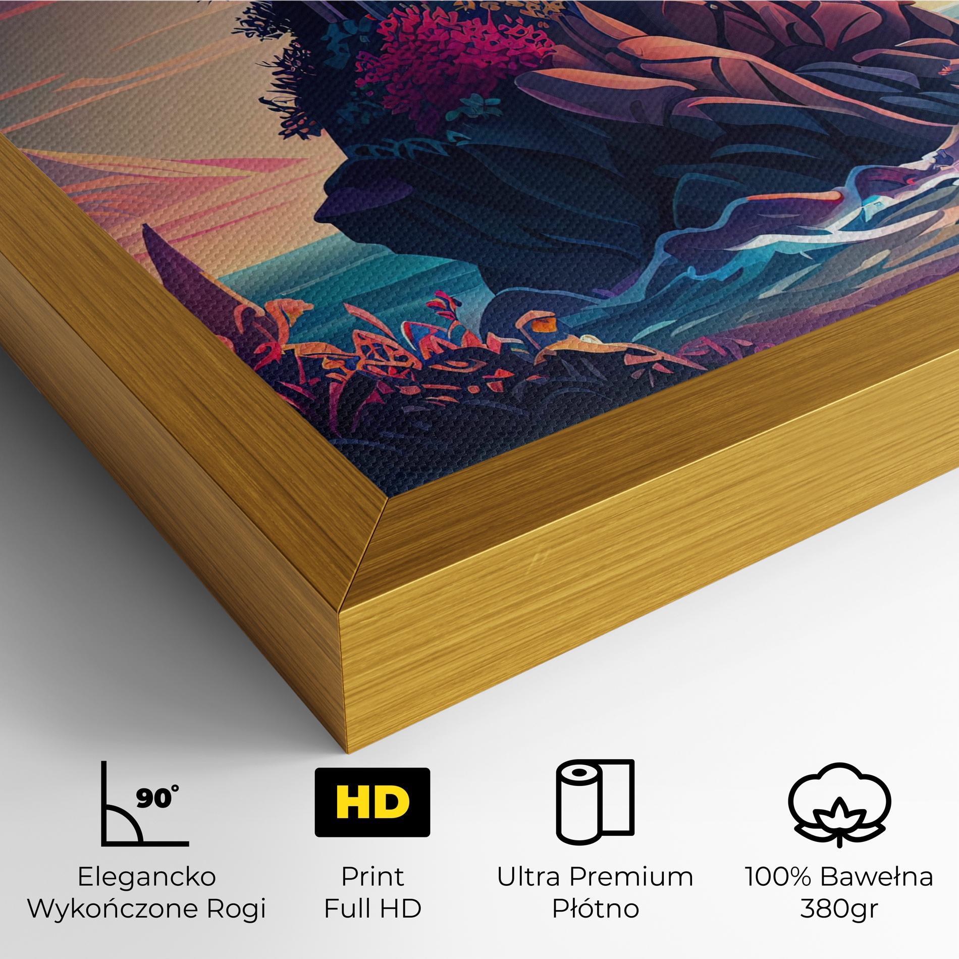 Obraz na Płótnie Cliff Castle mockup 4