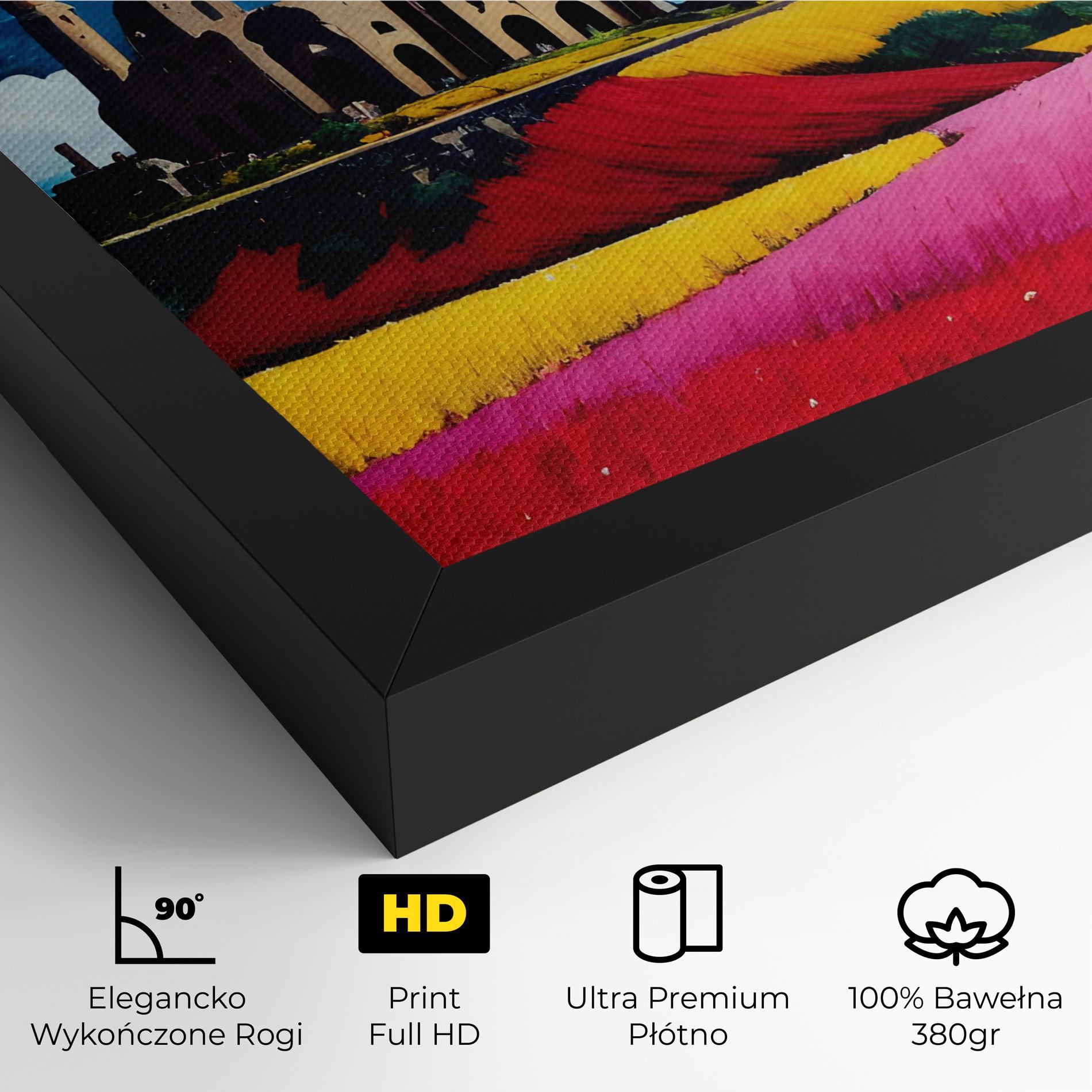 Obraz na Płótnie Antique Building Art mockup 4