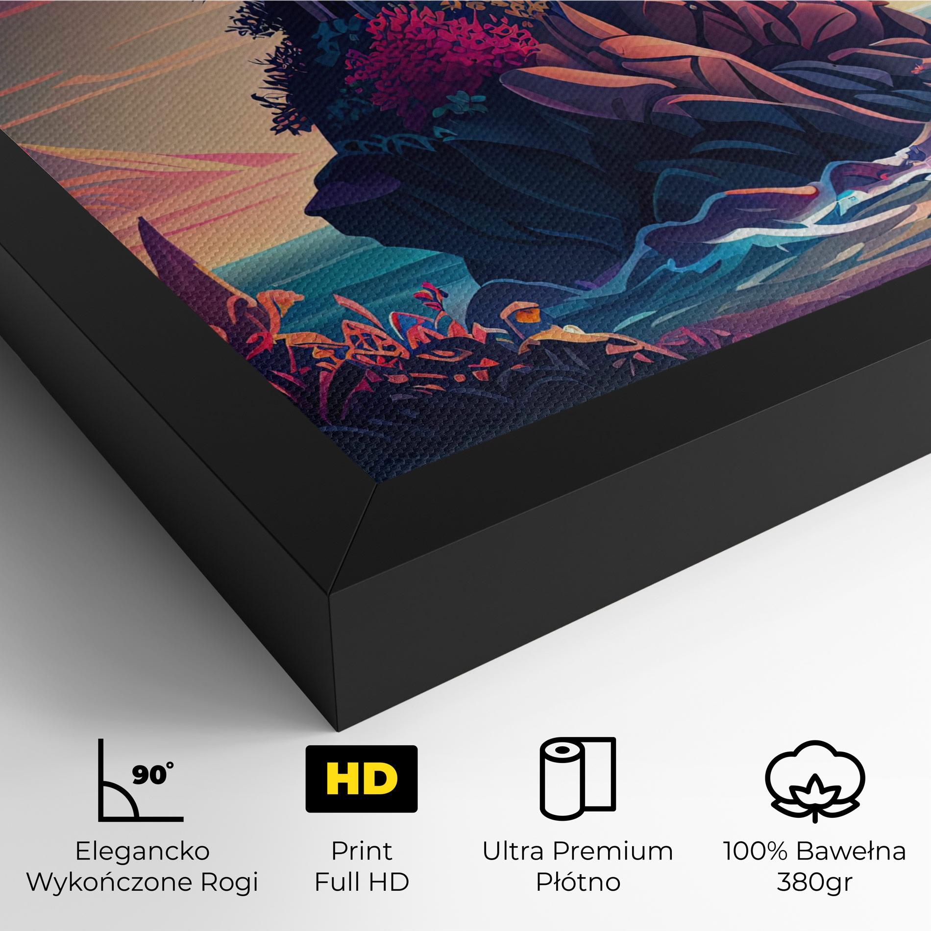 Obraz na Płótnie Cliff Castle mockup 4