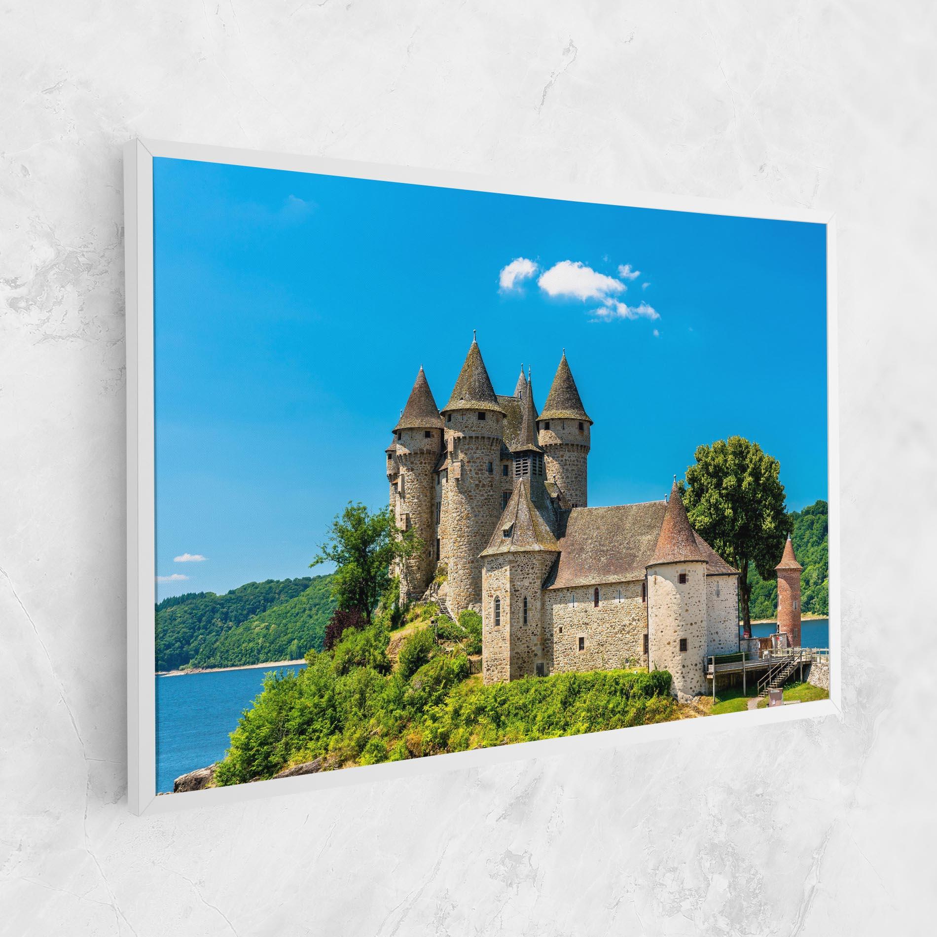 Obraz na Płótnie Medieval Castle France mockup 1