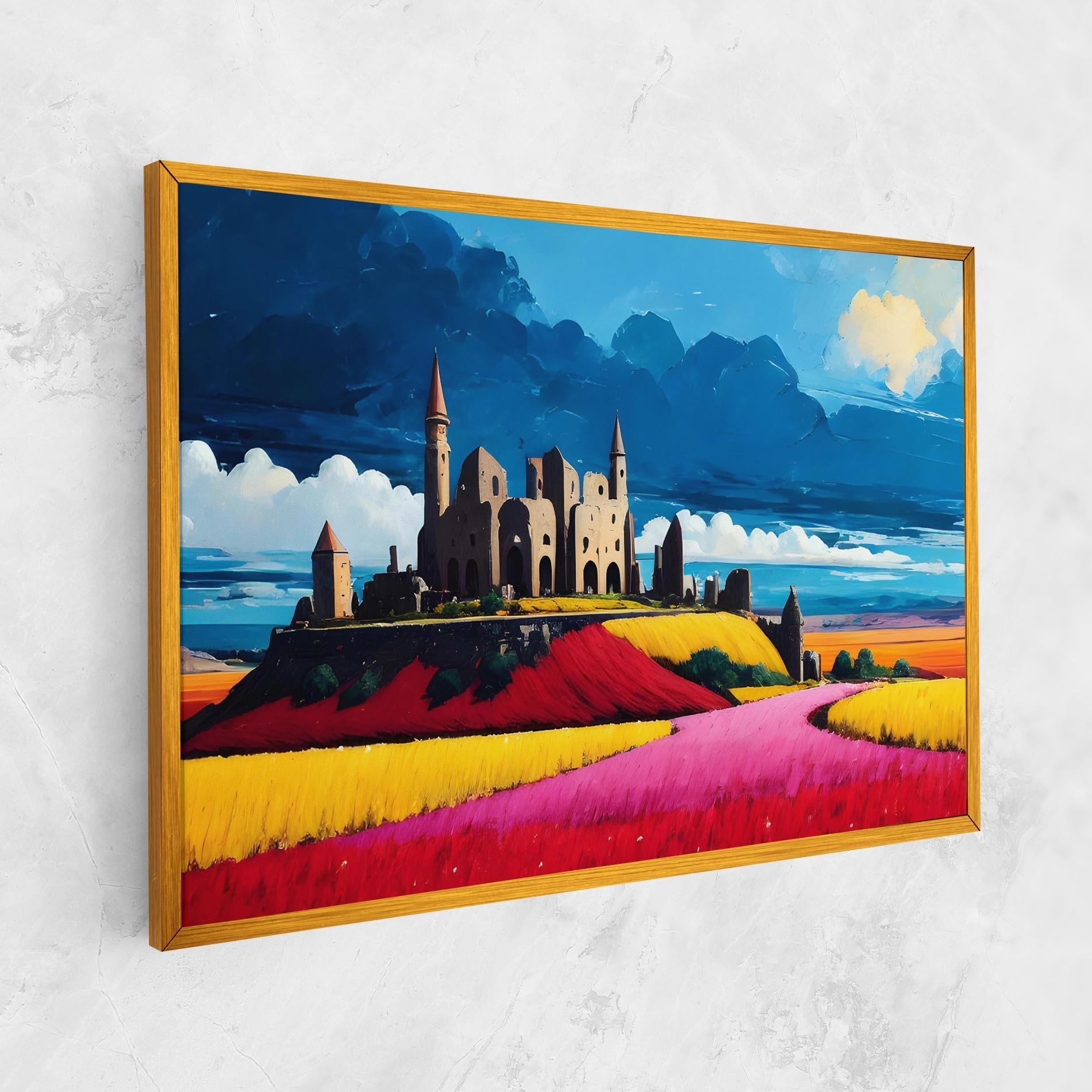 Obraz na Płótnie Antique Building Art mockup 1