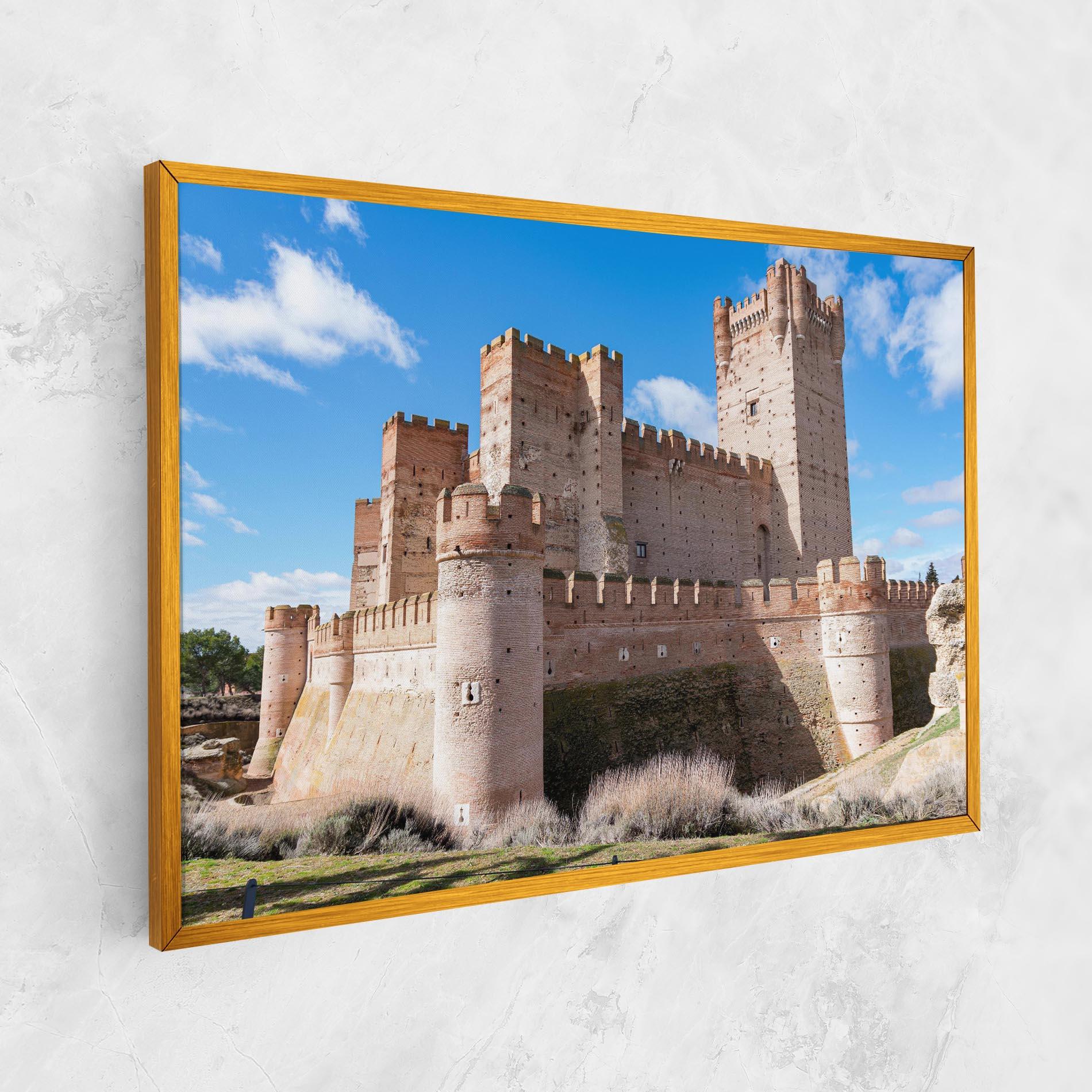 Obraz na Płótnie Castle La Mota mockup 1
