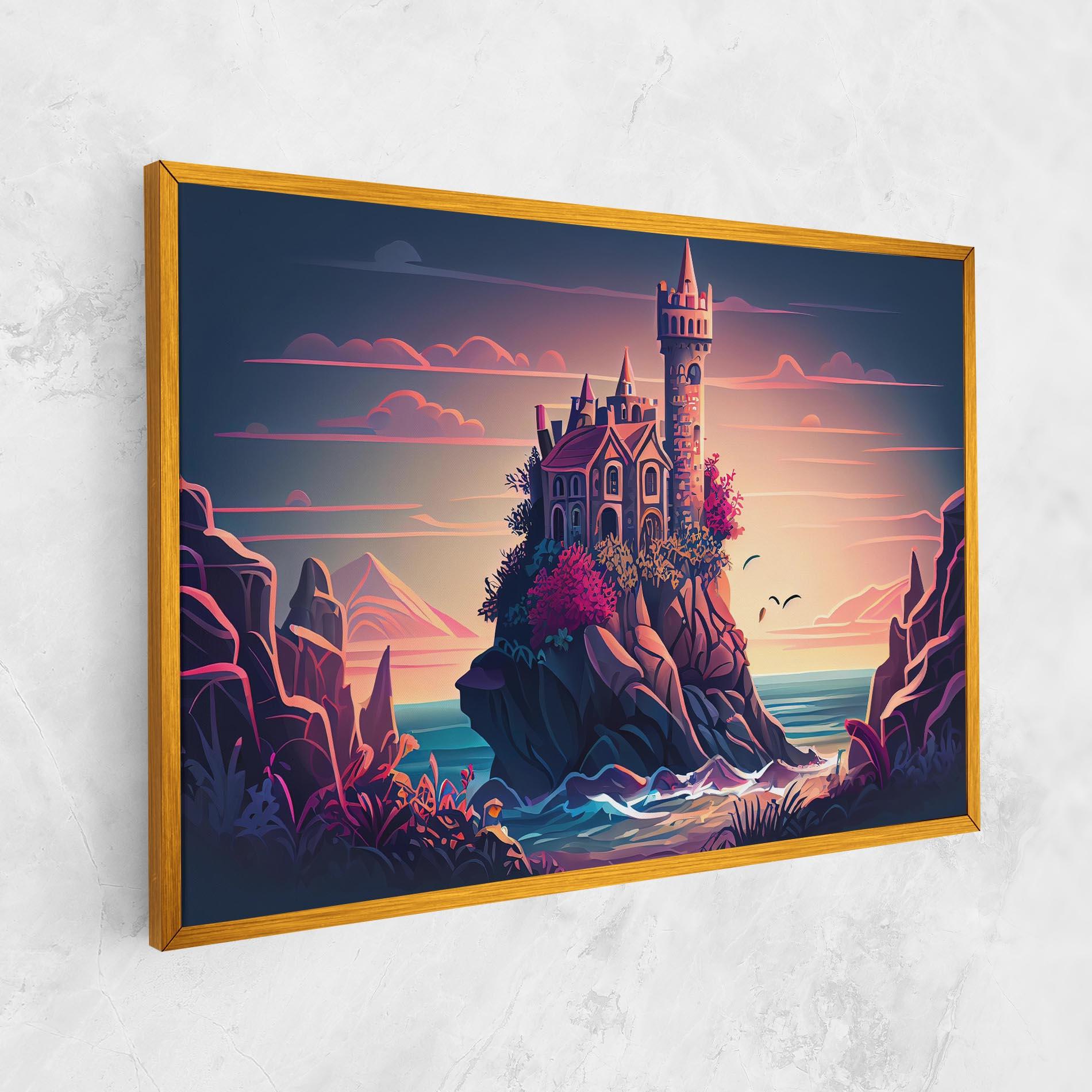 Obraz na Płótnie Cliff Castle mockup 1