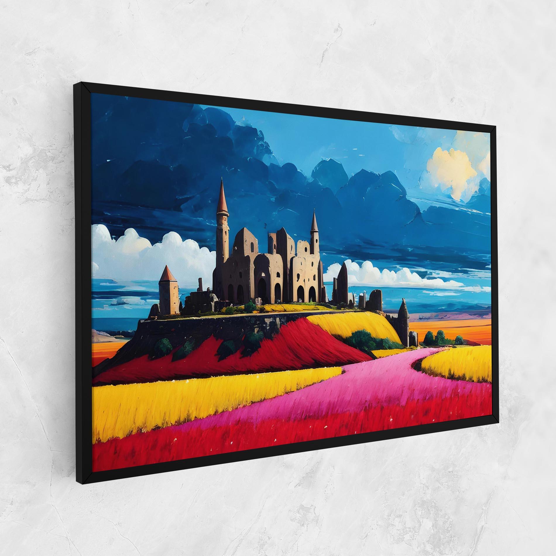 Obraz na Płótnie Antique Building Art mockup 1