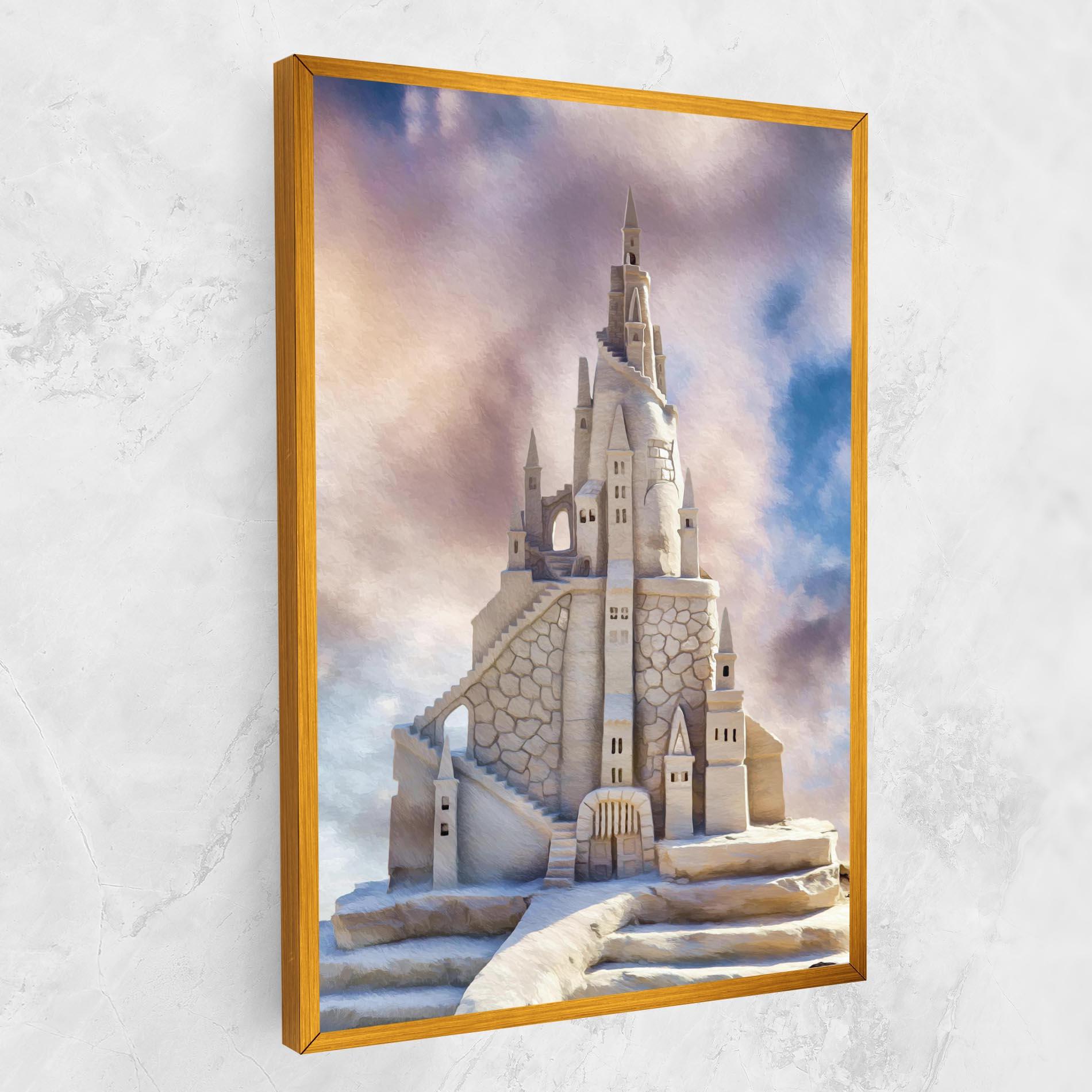 Obraz na Płótnie Cream Castle mockup 1