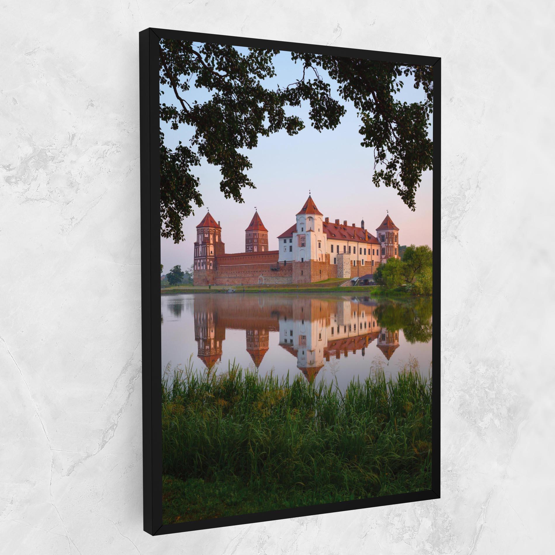 Obraz na Płótnie Ancient Castle Morning mockup 1