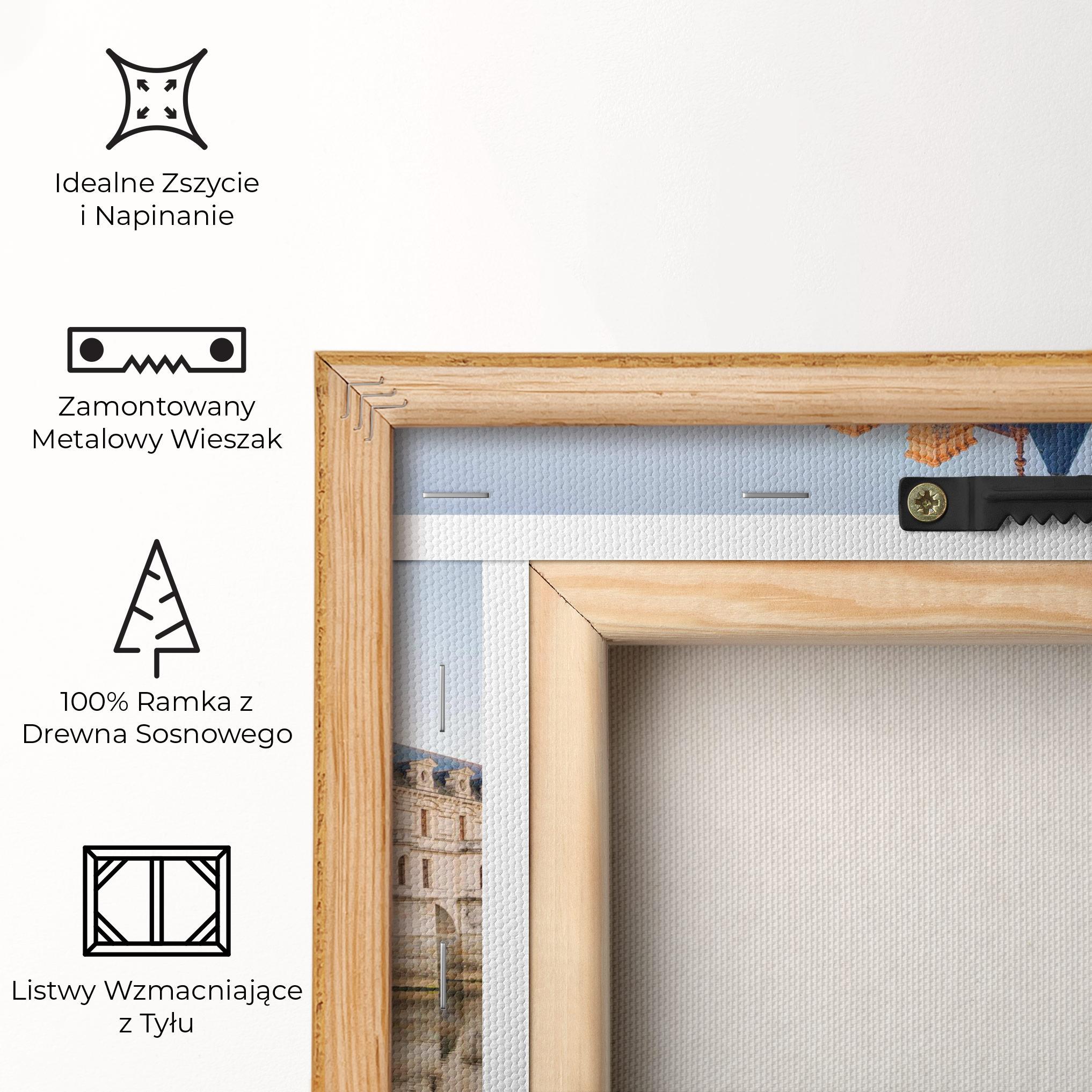 Obraz na Płótnie Chateau France mockup 5