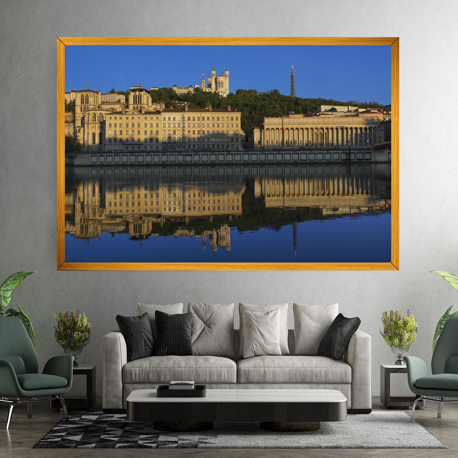 Obraz na Płótnie Lyon France mockup 7