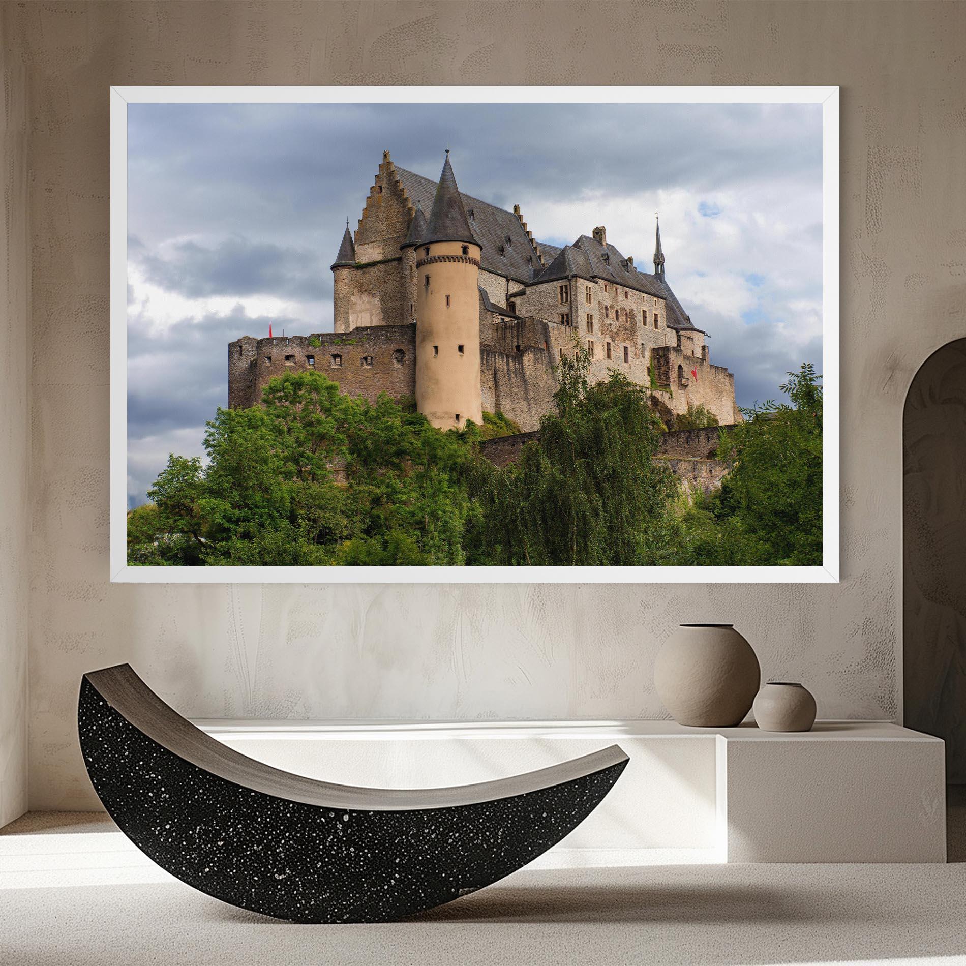 Obraz na Płótnie Castle Vianden mockup 8
