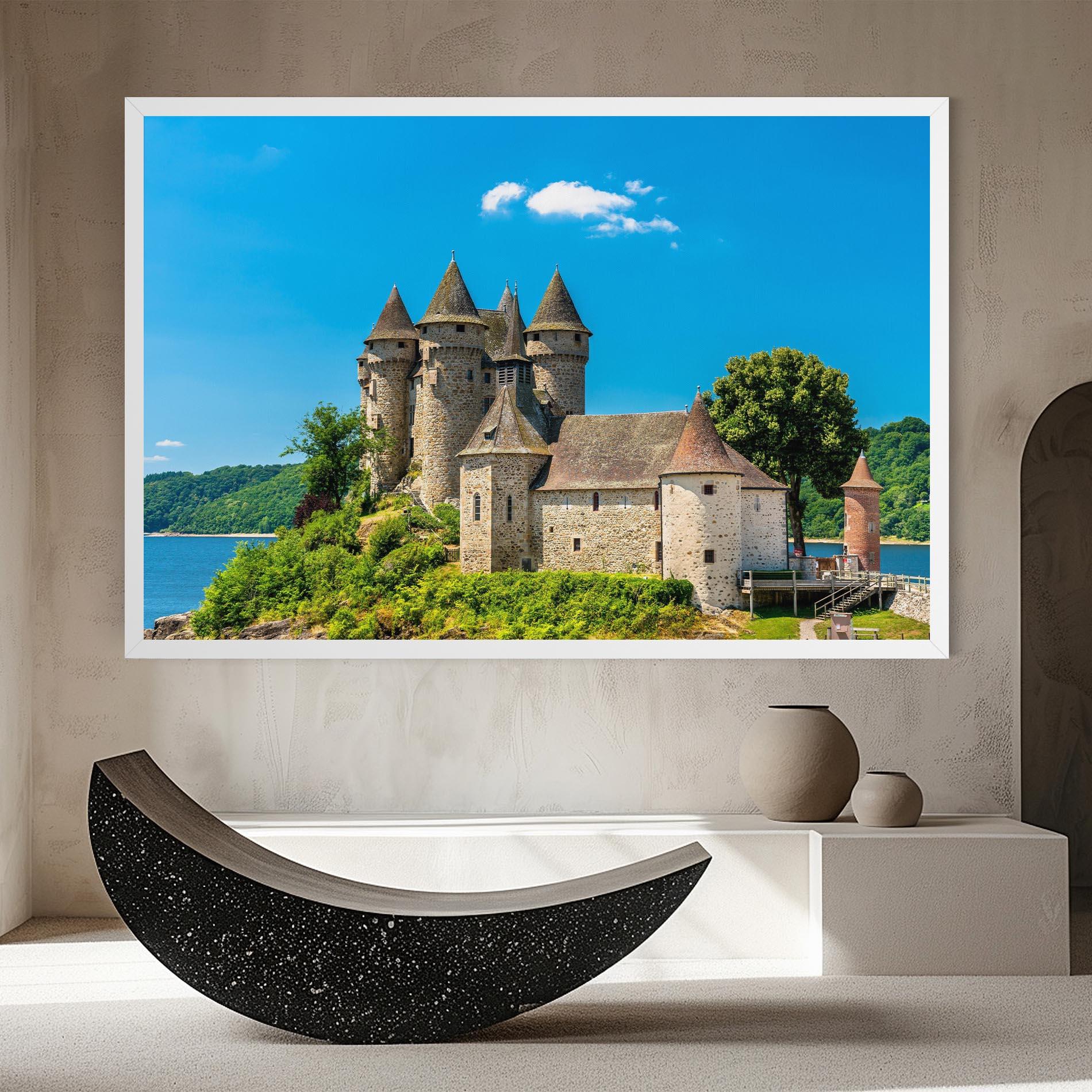 Obraz na Płótnie Medieval Castle France mockup 8