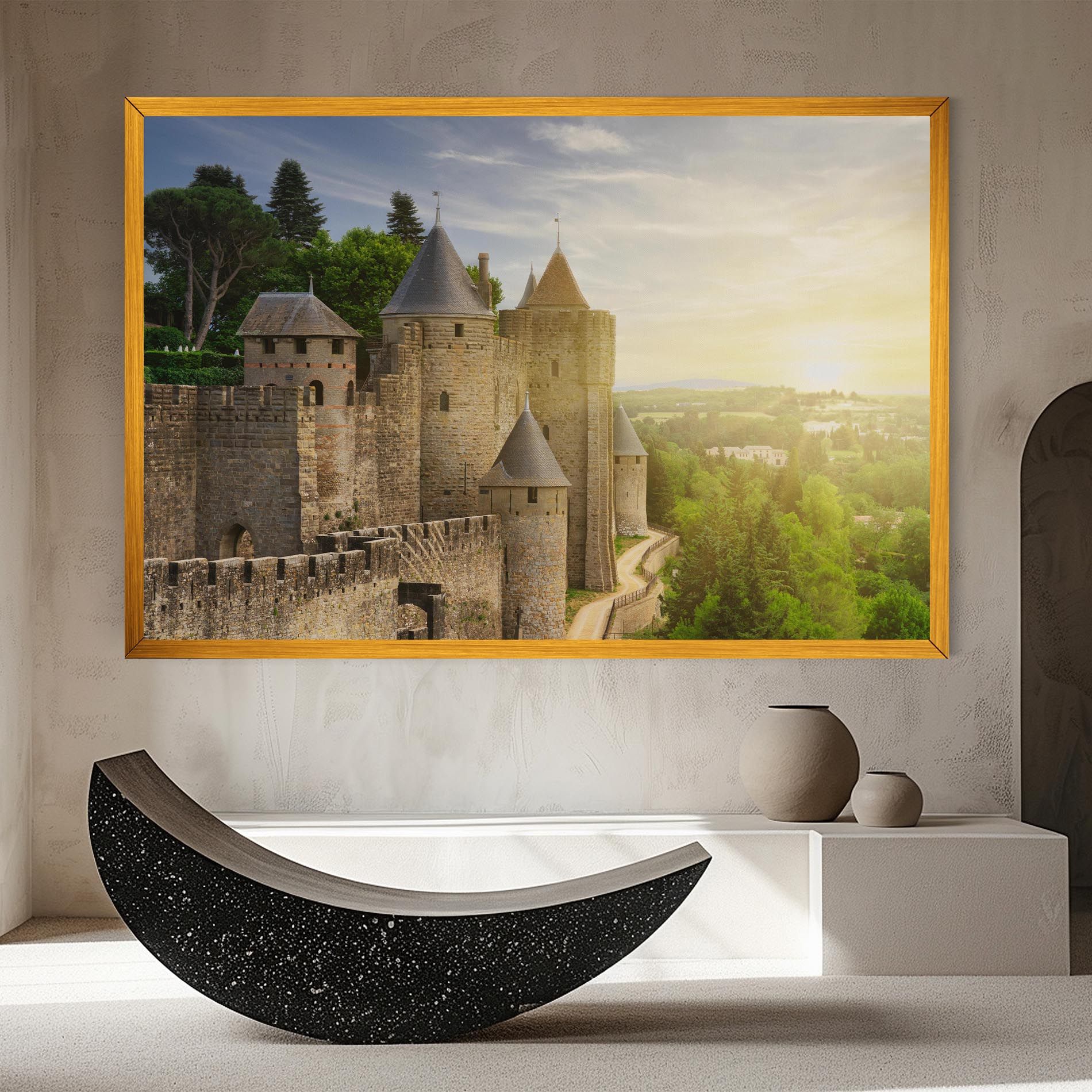 Carcassonne France mockup 8
