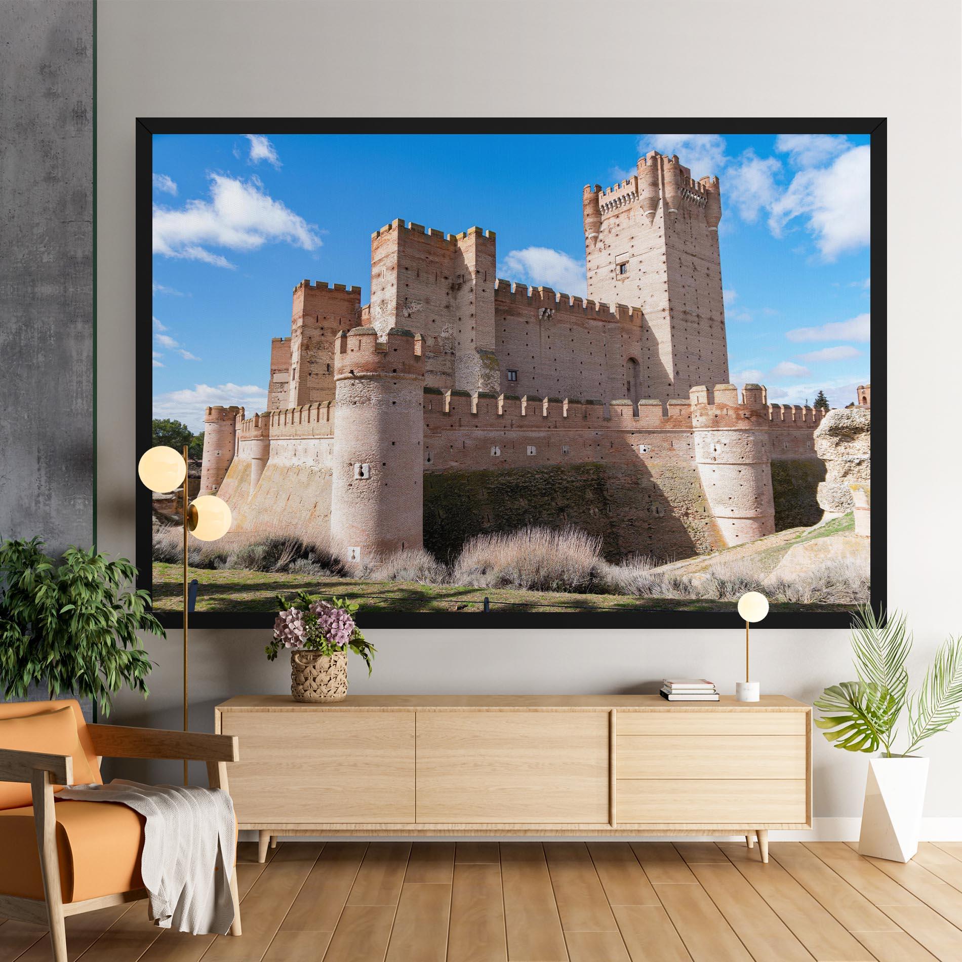 Obraz na Płótnie Castle La Mota mockup 9