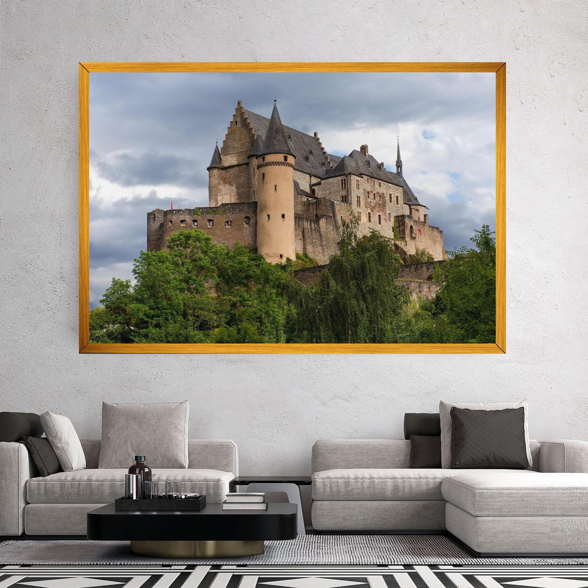 Obraz na Płótnie Castle Vianden mockup 2