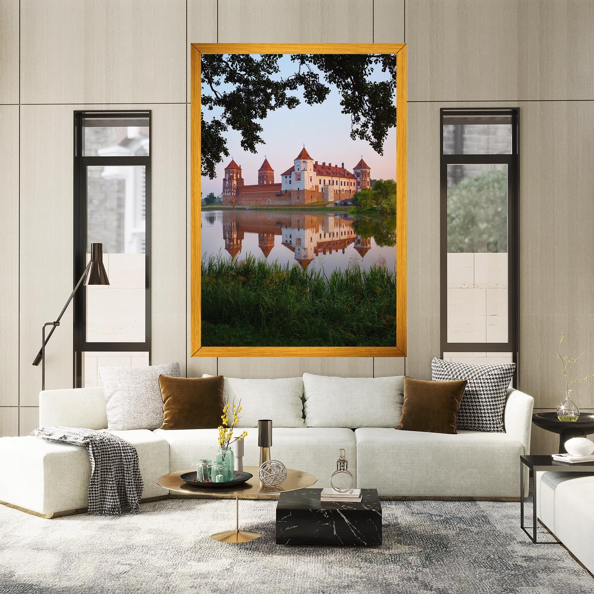 Ancient Castle Morning mockup 2