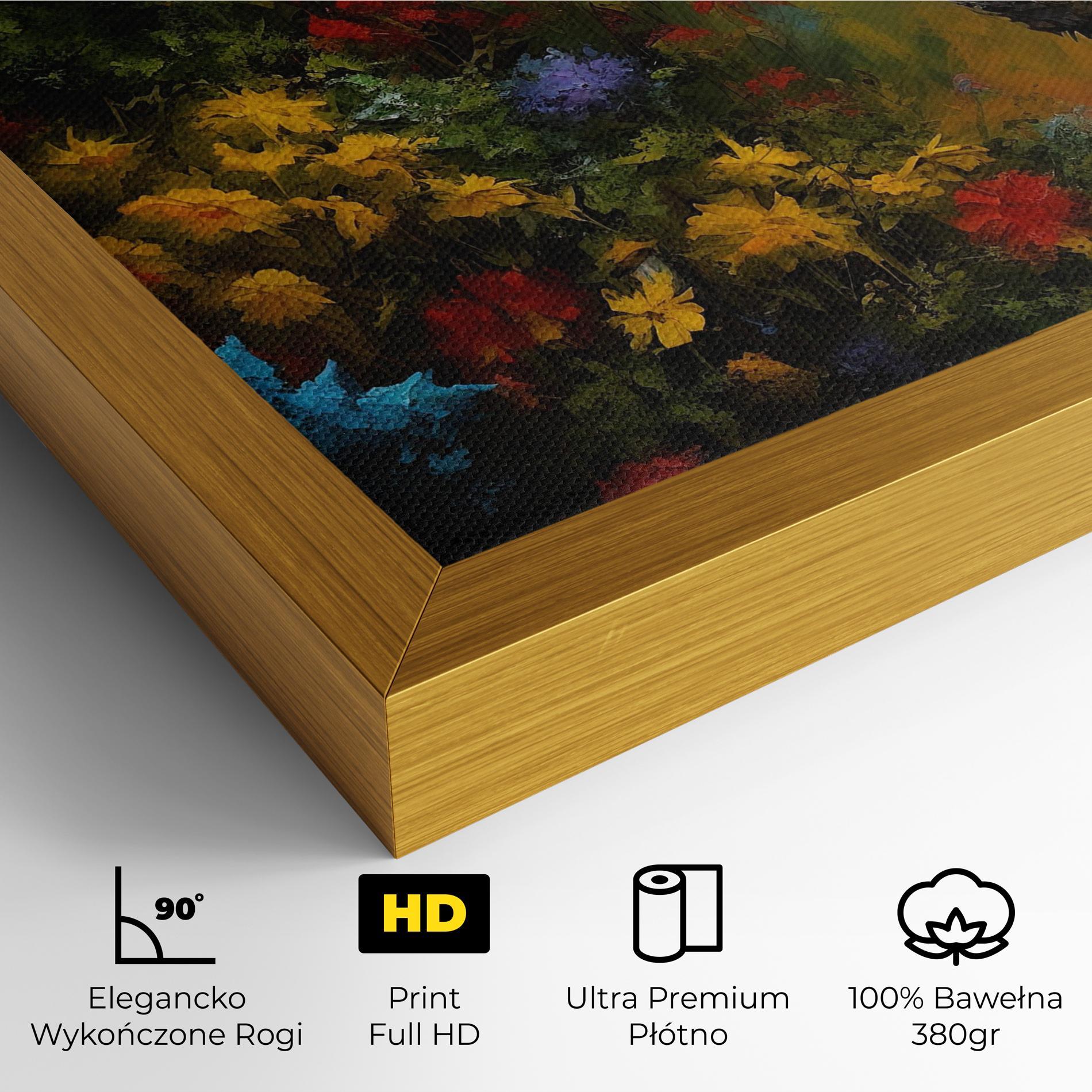 Obraz na Płótnie Dragon In Nature mockup 4