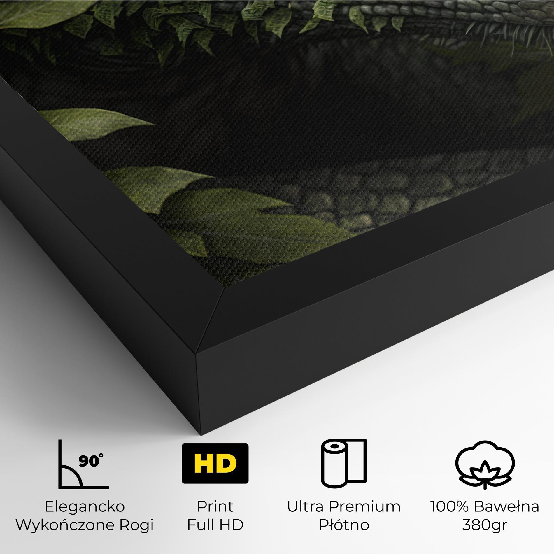 Obraz na Płótnie Ancient Forest Dragon mockup 4