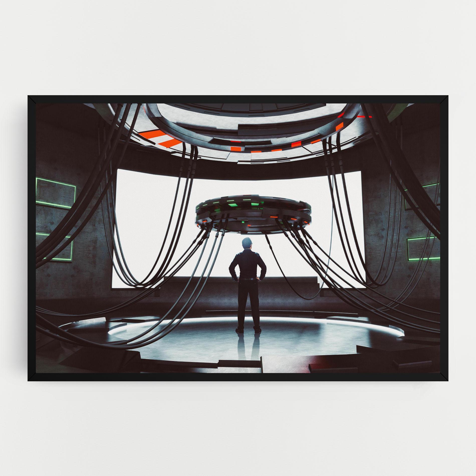 Obraz na Płótnie Cyber Chronicle mockup 0