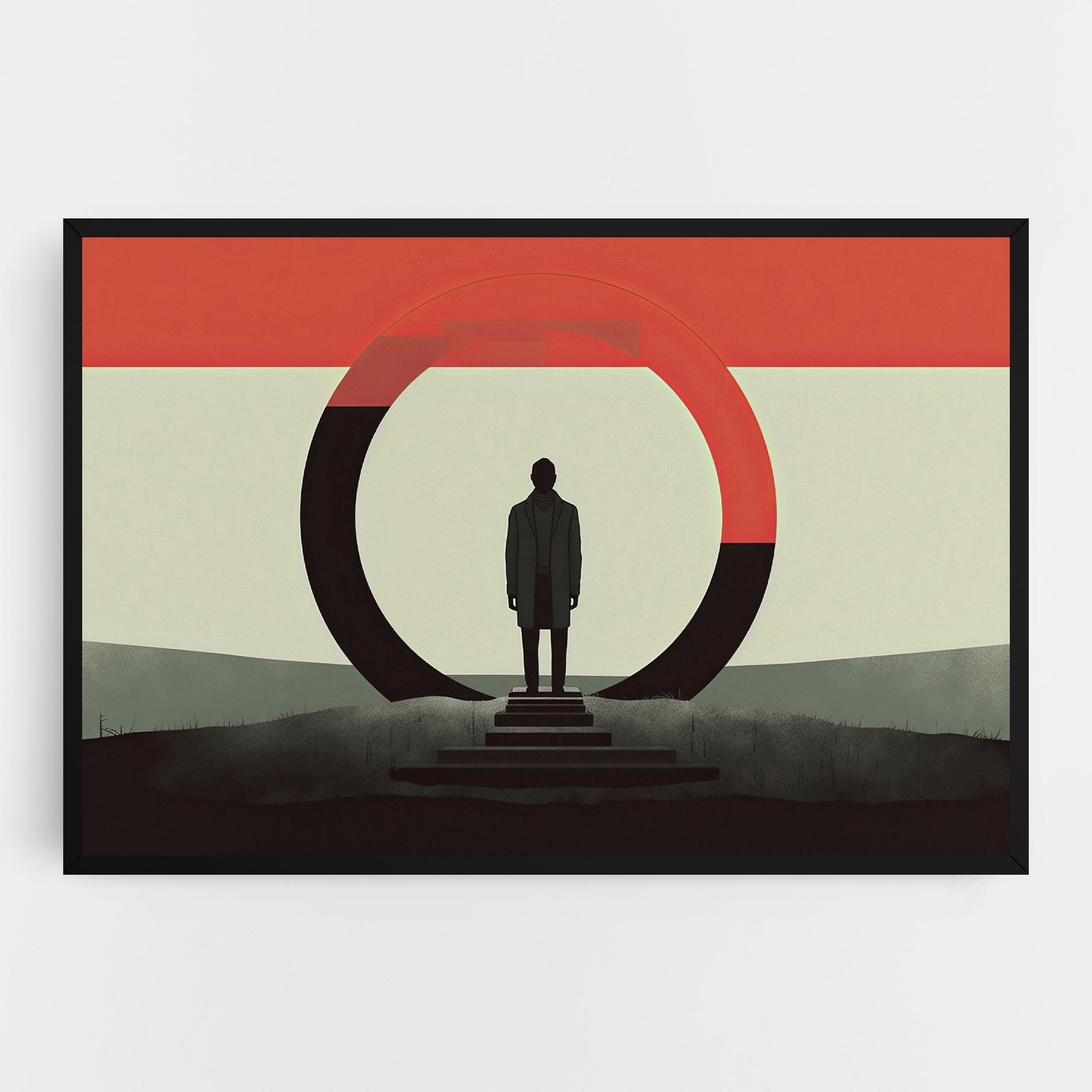 Obraz na Płótnie Portal Art mockup 0