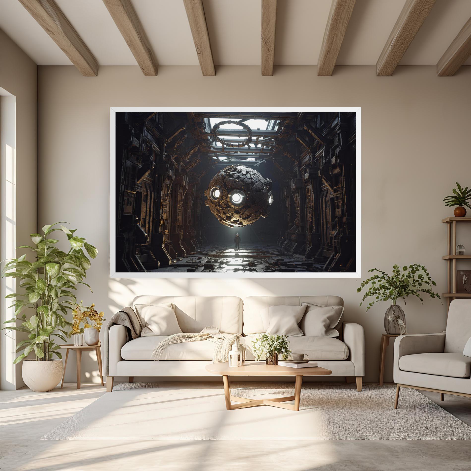 Obraz na Płótnie Cryptic Art mockup 6