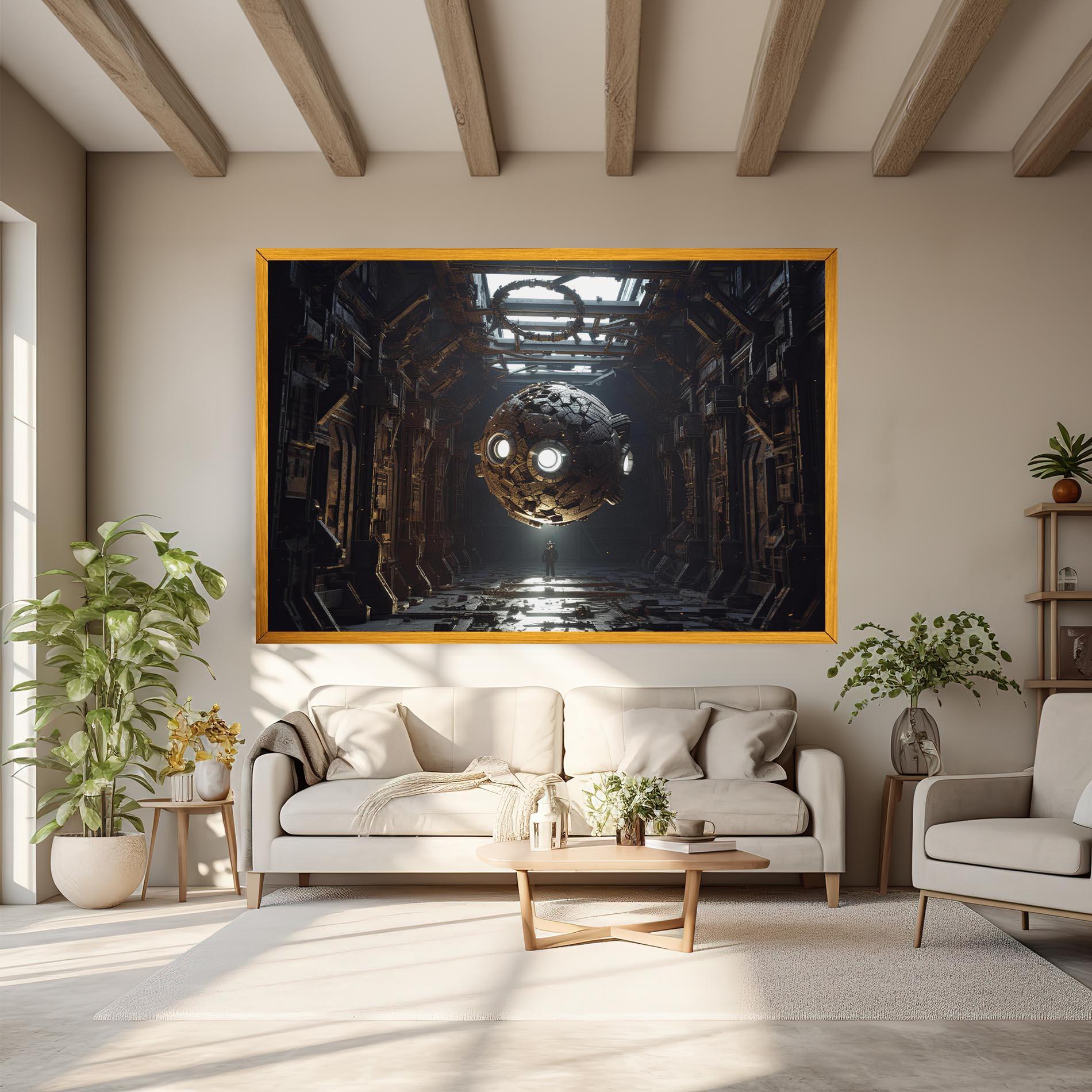 Obraz na Płótnie Cryptic Art mockup 6