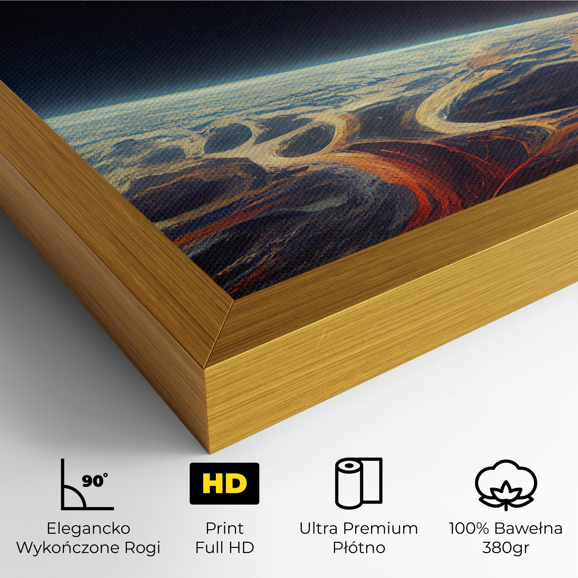 Obraz na Płótnie Cosmic Craze mockup 4