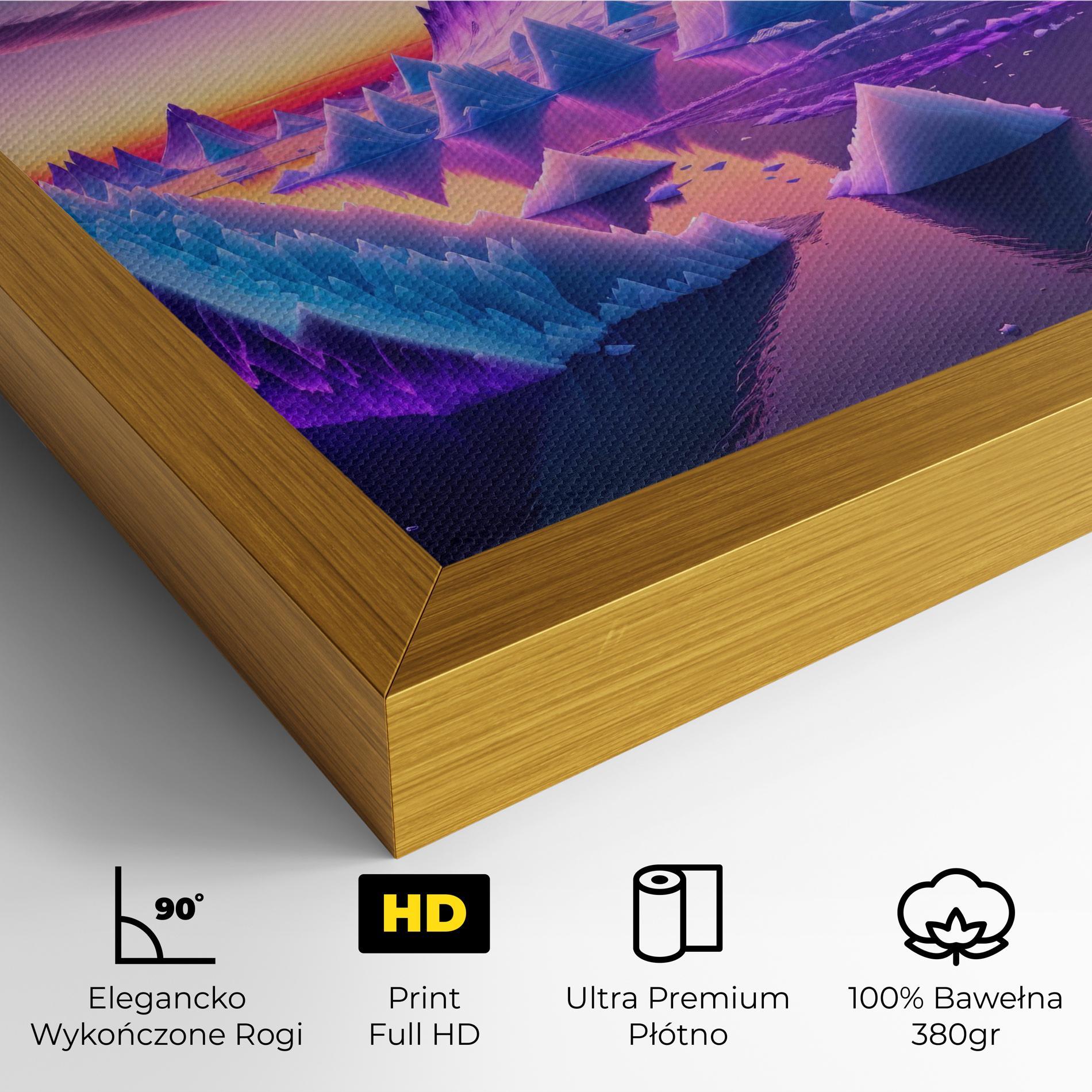 Obraz na Płótnie Floating Iceberg mockup 4