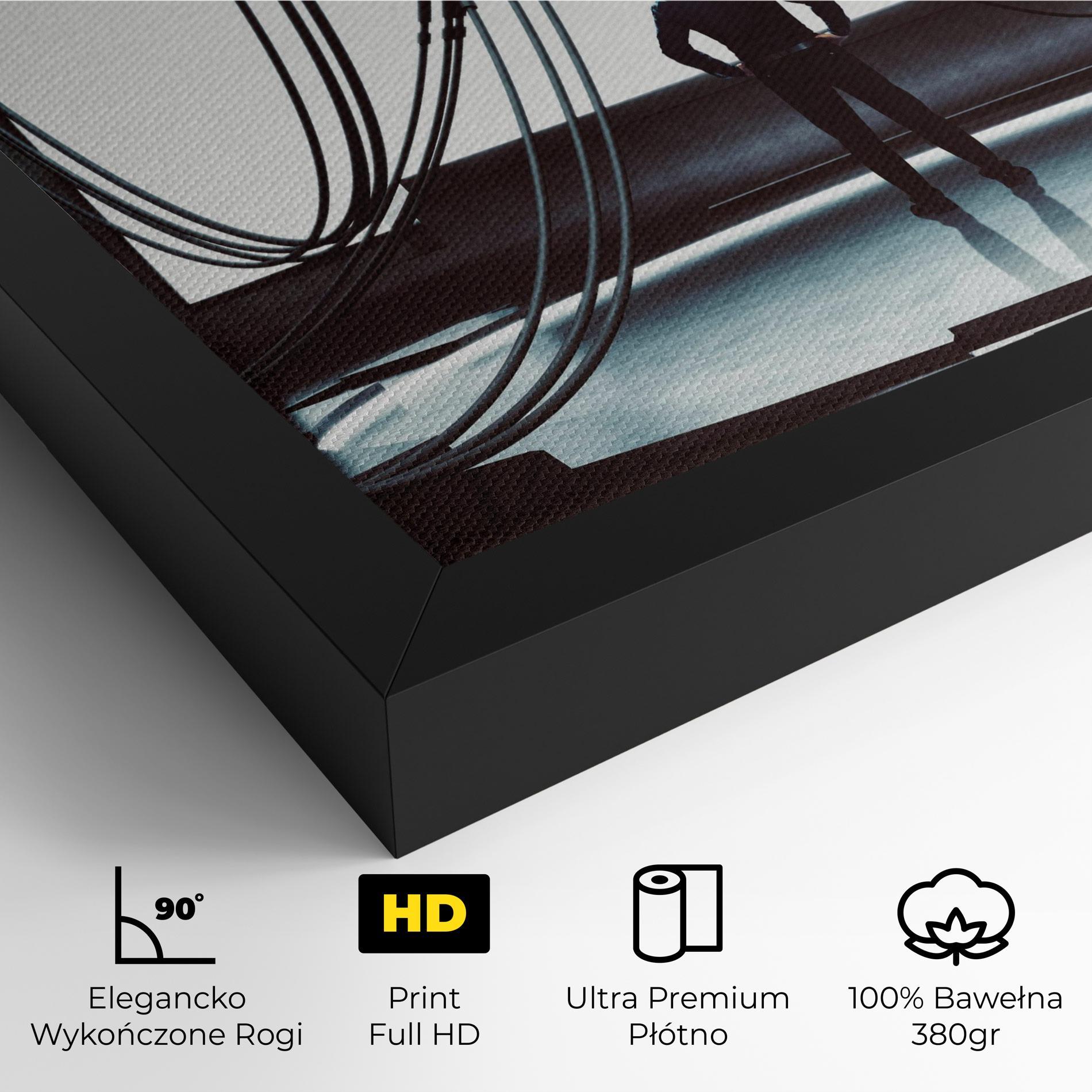 Obraz na Płótnie Cyber Chronicle mockup 4