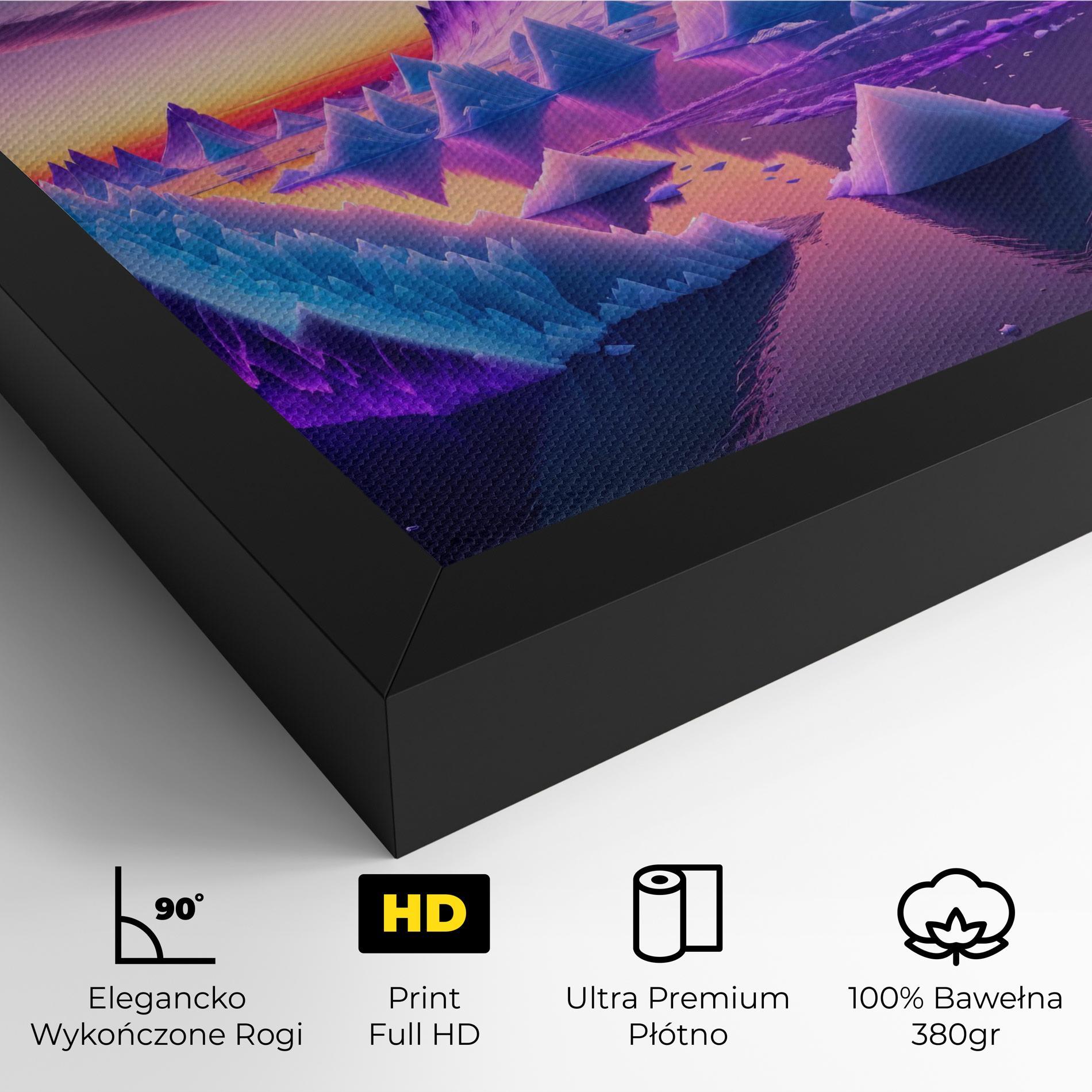 Obraz na Płótnie Floating Iceberg mockup 4