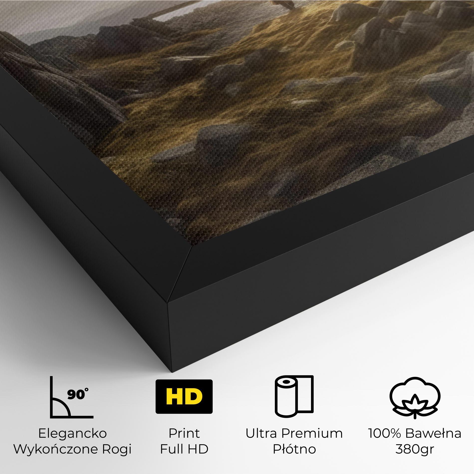 Obraz na Płótnie Rocky Area Man mockup 4