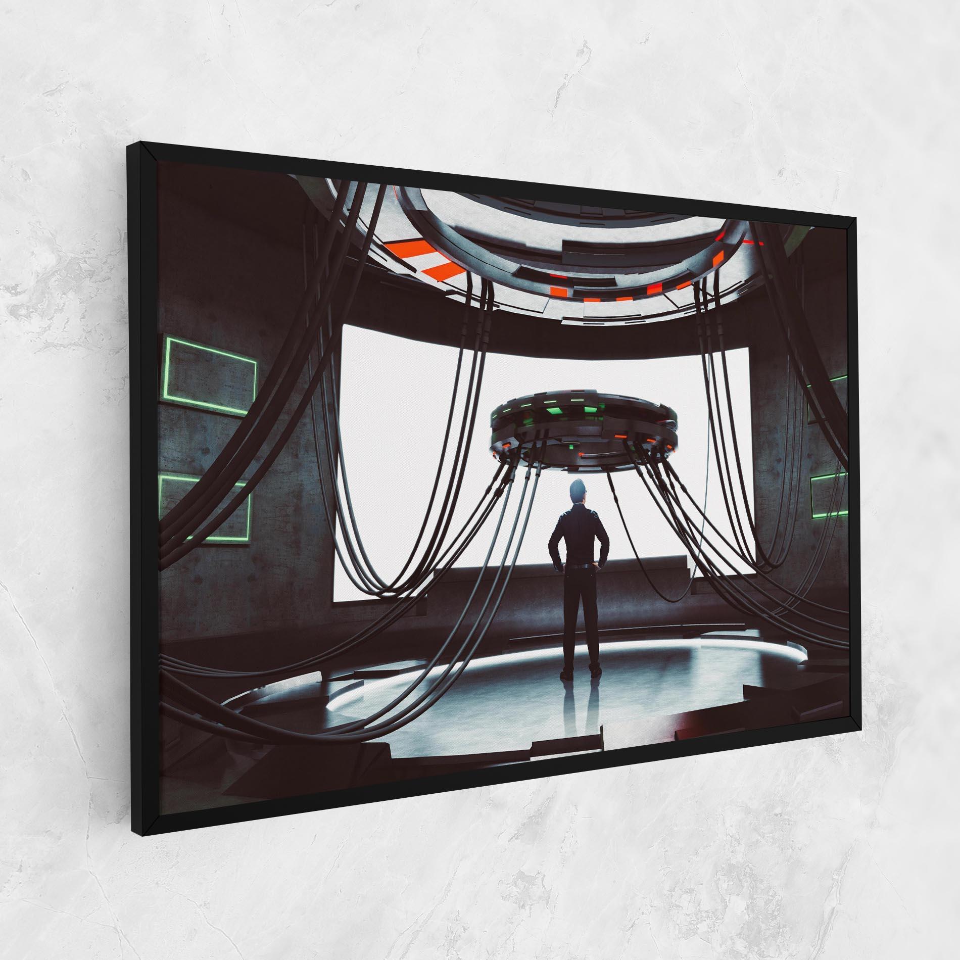 Obraz na Płótnie Cyber Chronicle mockup 1